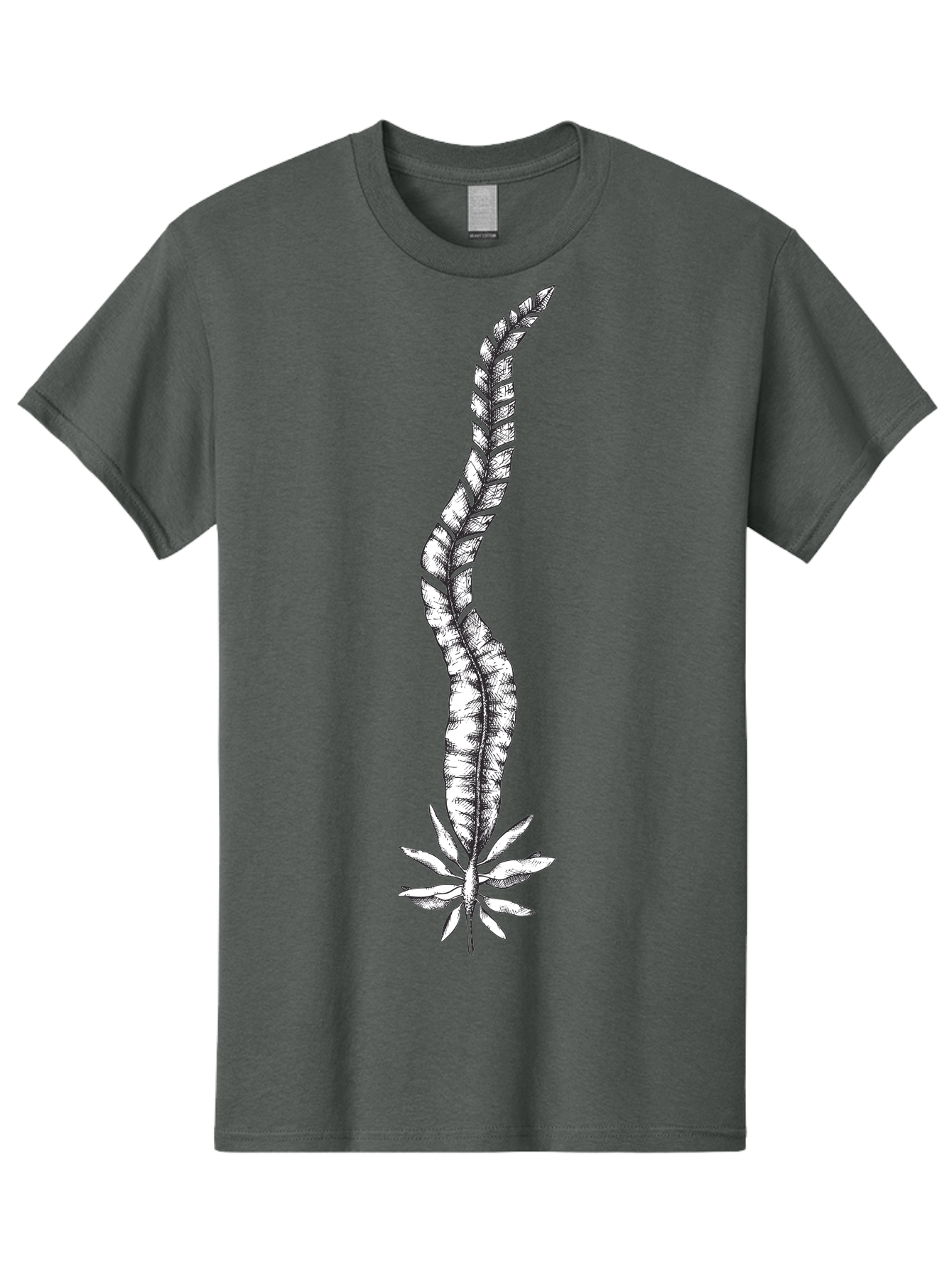 Cannabis Men'S Graphic Tee, 100% Cotton, Comfortable Casual Summer Wear, Machine Washable, Black And White Feather, Feather Illustration, Stylized Design, Abstract Art, Minimalist Style, Detailed Drawing, Graphic Design, Feathers Aad681