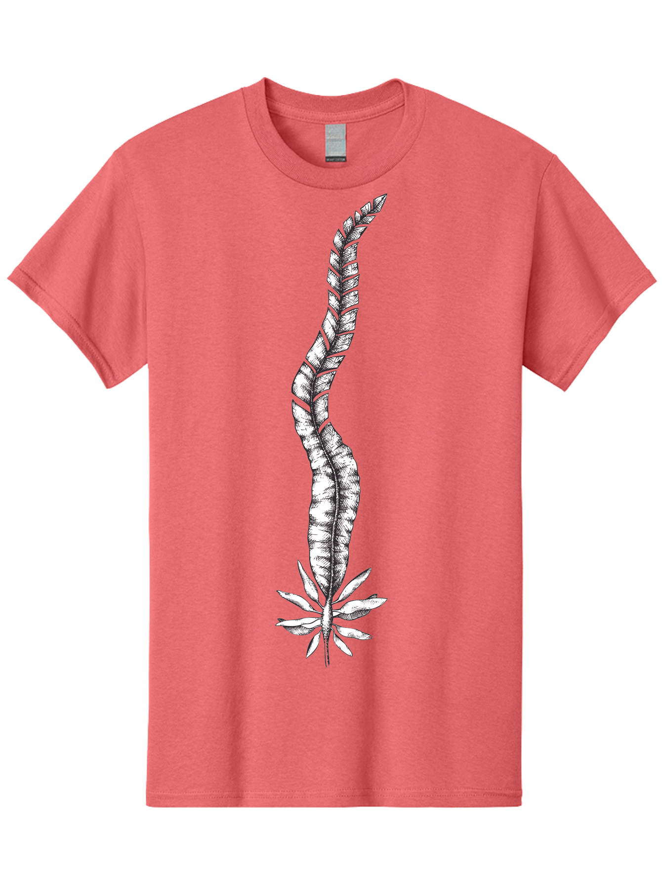 Cannabis Men'S Graphic Tee, 100% Cotton, Comfortable Casual Summer Wear, Machine Washable, Black And White Feather, Feather Illustration, Stylized Design, Abstract Art, Minimalist Style, Detailed Drawing, Graphic Design, Feathers Aad681