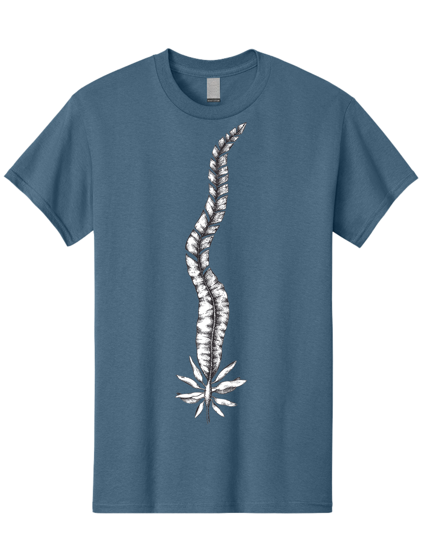 Cannabis Men'S Graphic Tee, 100% Cotton, Comfortable Casual Summer Wear, Machine Washable, Black And White Feather, Feather Illustration, Stylized Design, Abstract Art, Minimalist Style, Detailed Drawing, Graphic Design, Feathers Aad681