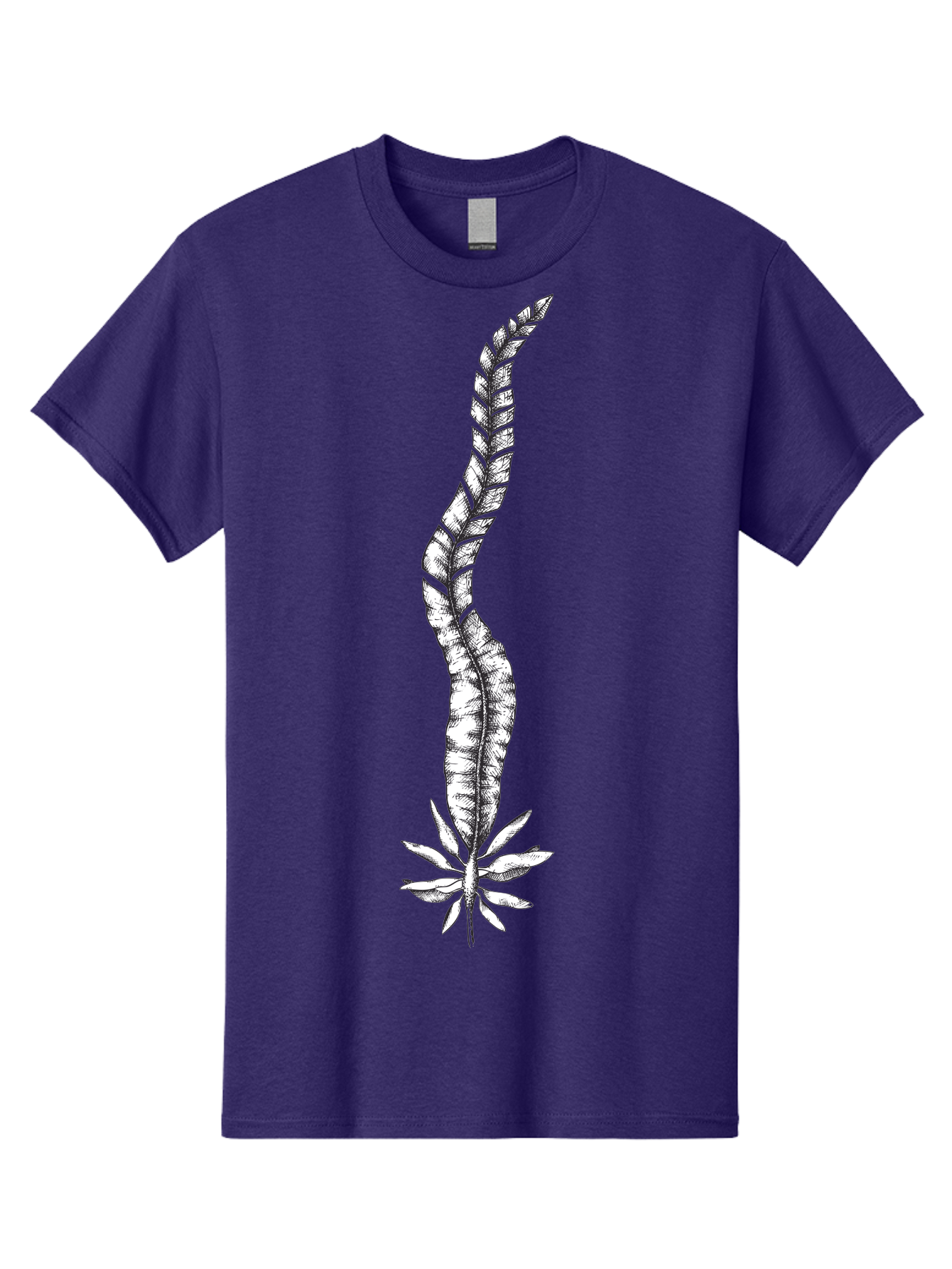Cannabis Men'S Graphic Tee, 100% Cotton, Comfortable Casual Summer Wear, Machine Washable, Black And White Feather, Feather Illustration, Stylized Design, Abstract Art, Minimalist Style, Detailed Drawing, Graphic Design, Feathers Aad681