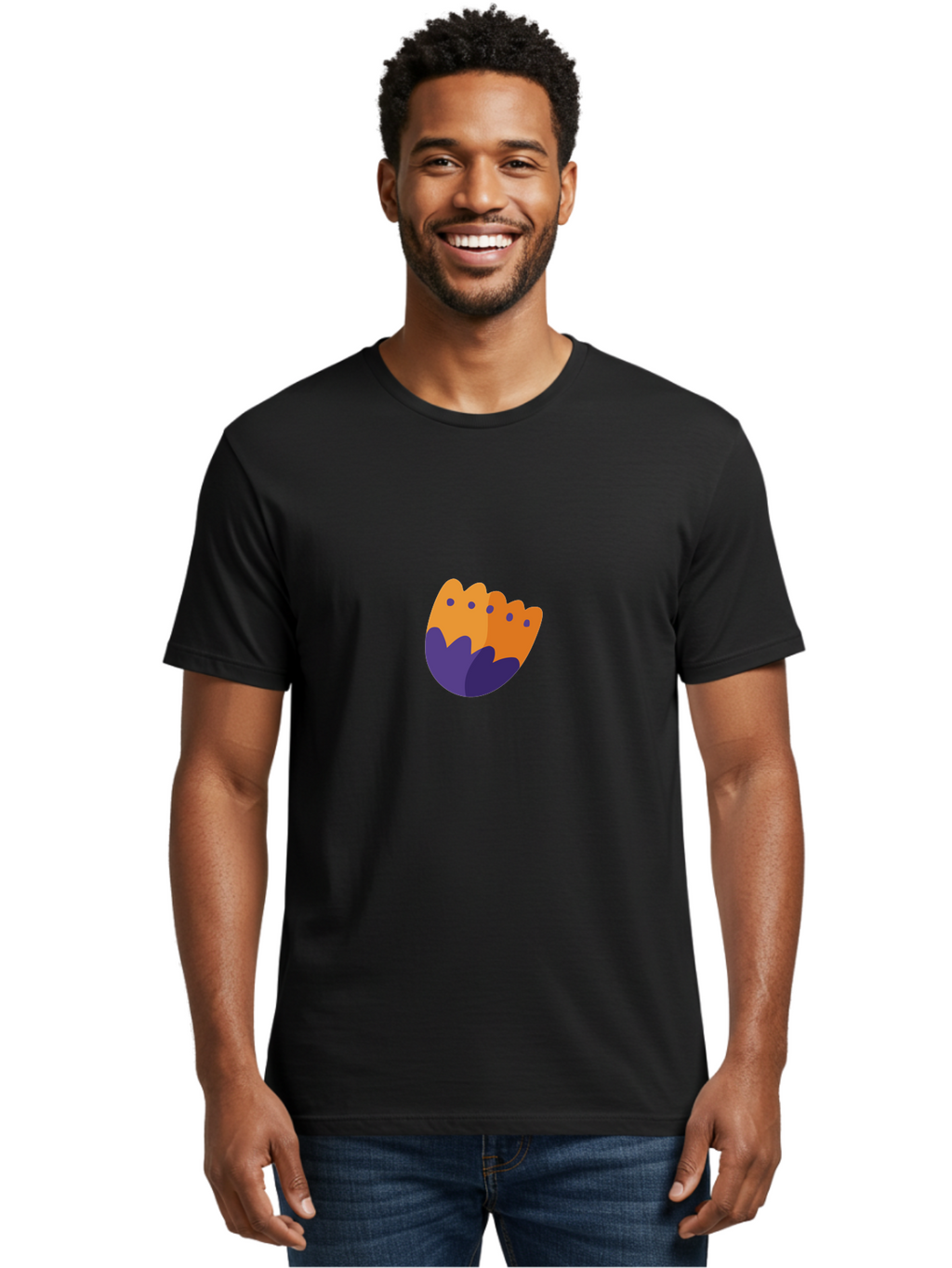 Cereal-Bowl Men'S Graphic Tee, 100% Cotton, Comfortable Casual Summer Wear, Machine Washable, Crown Icon, Golden Crown, Regal Symbol, Luxury Emblem, Majestic Design, Purple And Gold, Royalty Insignia, Symbolic Imagery, Decorative Art Aad682