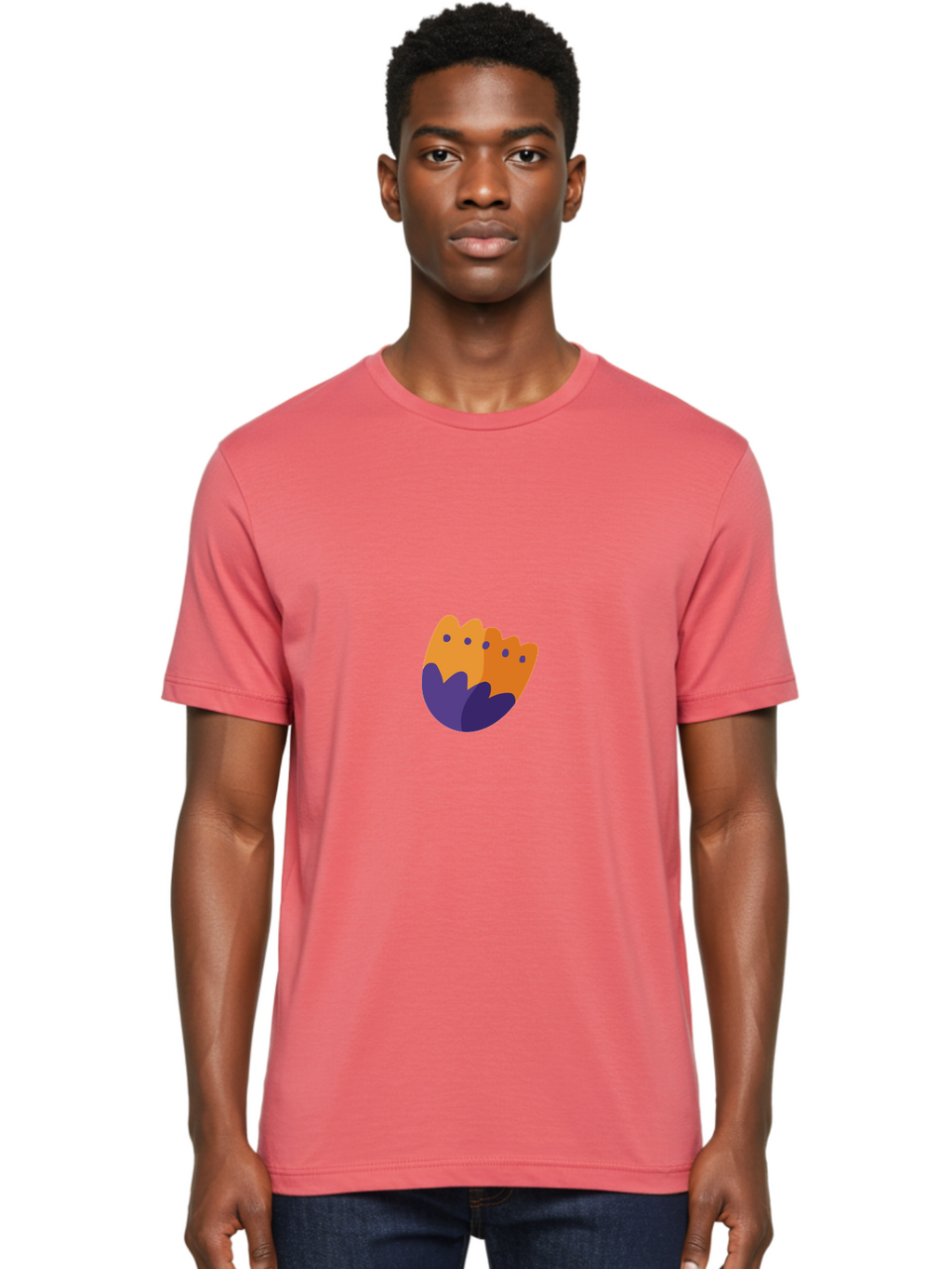 Cereal-Bowl Men'S Graphic Tee, 100% Cotton, Comfortable Casual Summer Wear, Machine Washable, Crown Icon, Golden Crown, Regal Symbol, Luxury Emblem, Majestic Design, Purple And Gold, Royalty Insignia, Symbolic Imagery, Decorative Art Aad682