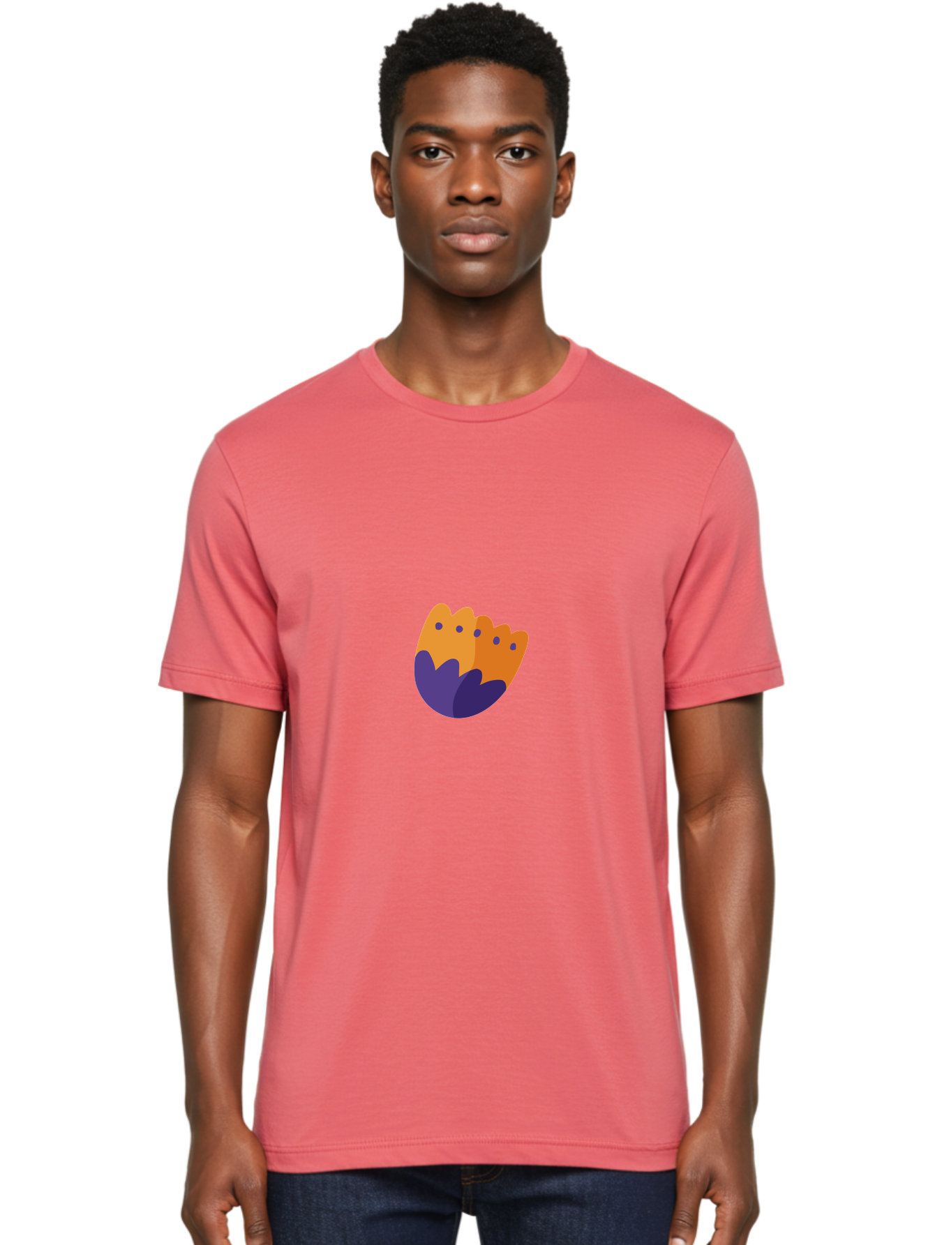 Cereal-Bowl Men'S Graphic Tee, 100% Cotton, Comfortable Casual Summer Wear, Machine Washable, Crown Icon, Golden Crown, Regal Symbol, Luxury Emblem, Majestic Design, Purple And Gold, Royalty Insignia, Symbolic Imagery, Decorative Art Aad682