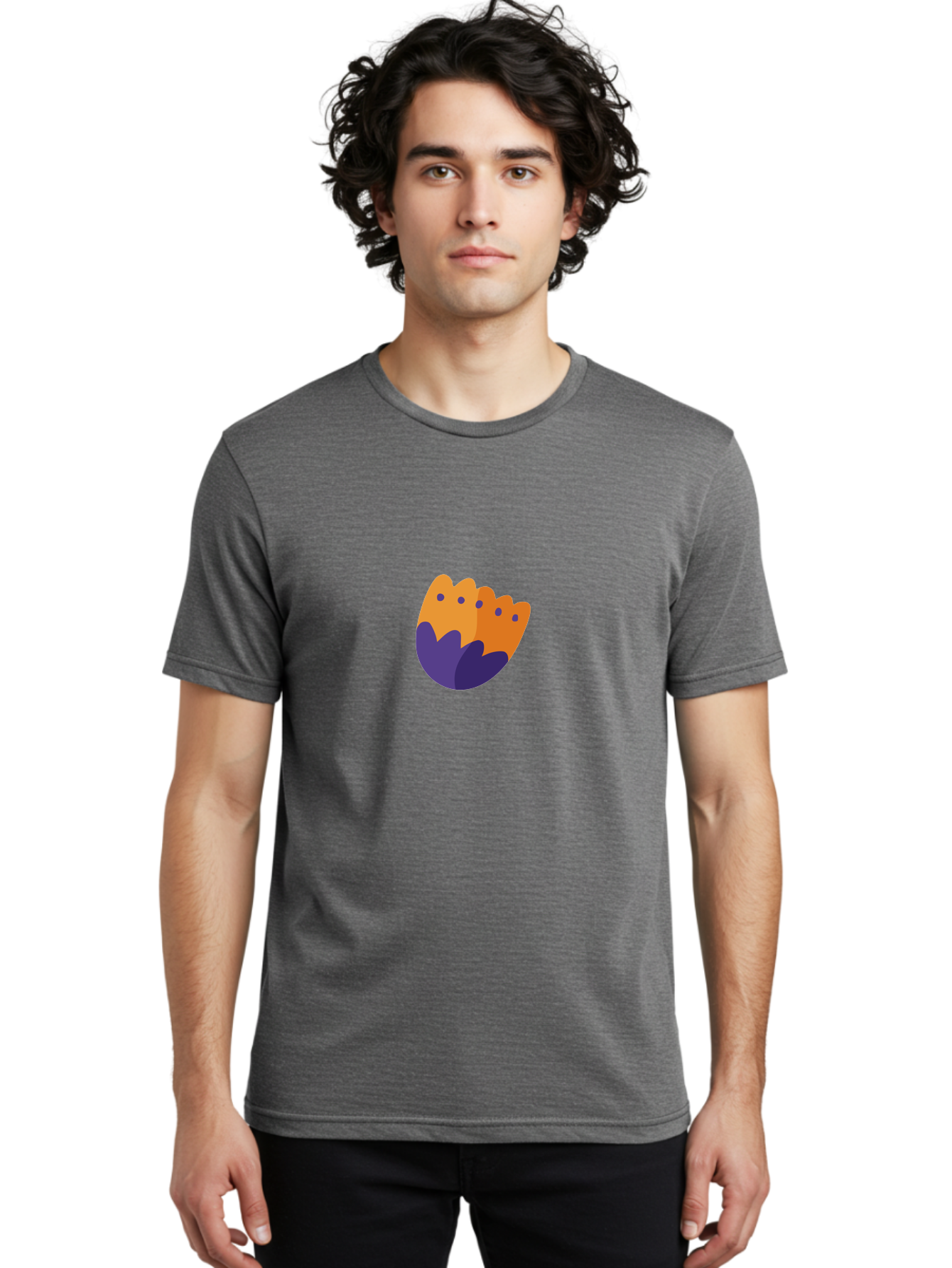Cereal-Bowl Men'S Graphic Tee, 100% Cotton, Comfortable Casual Summer Wear, Machine Washable, Crown Icon, Golden Crown, Regal Symbol, Luxury Emblem, Majestic Design, Purple And Gold, Royalty Insignia, Symbolic Imagery, Decorative Art Aad682
