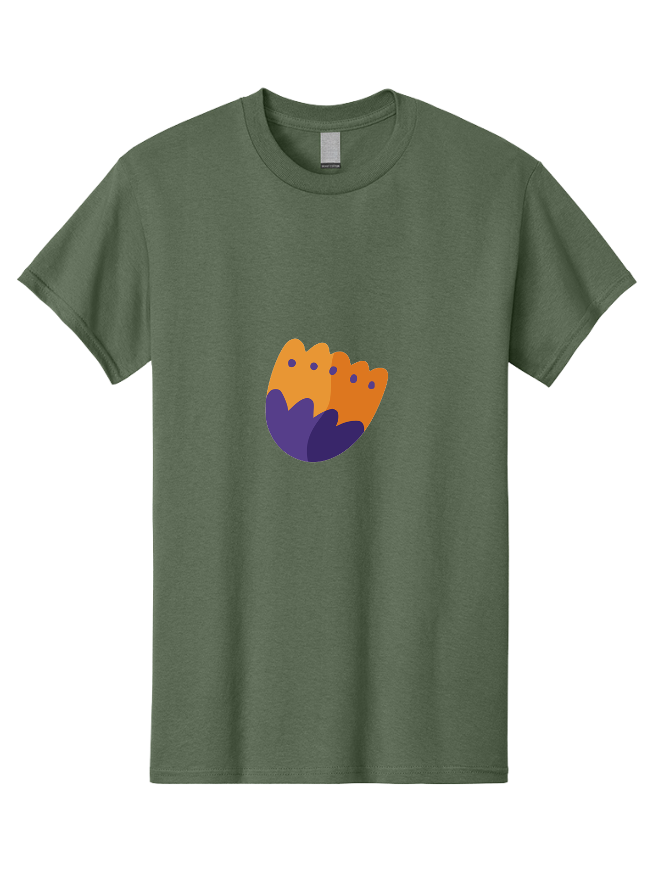 Cereal-Bowl Men'S Graphic Tee, 100% Cotton, Comfortable Casual Summer Wear, Machine Washable, Crown Icon, Golden Crown, Regal Symbol, Luxury Emblem, Majestic Design, Purple And Gold, Royalty Insignia, Symbolic Imagery, Decorative Art Aad682