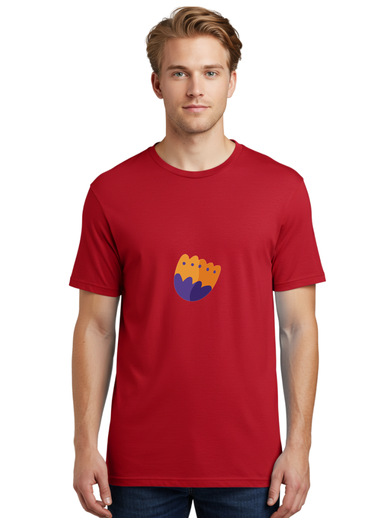 Cereal-Bowl Men'S Graphic Tee, 100% Cotton, Comfortable Casual Summer Wear, Machine Washable, Crown Icon, Golden Crown, Regal Symbol, Luxury Emblem, Majestic Design, Purple And Gold, Royalty Insignia, Symbolic Imagery, Decorative Art Aad682
