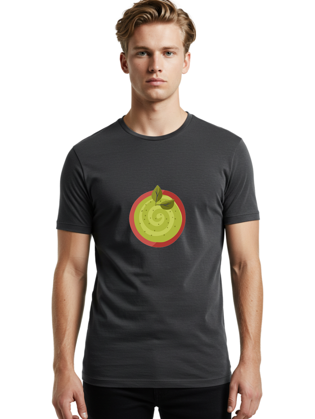Guacamole-Dip Men'S Graphic Tee, 100% Cotton, Comfortable Casual Summer Wear, Machine Washable, Guacamole Dip, Avocado Spread, Healthy Snack, Green Dip, Tasty Treat, Delicious Dip, Snack Time, Foodie, Dip Recipe, Creamy Guacamole Aad703