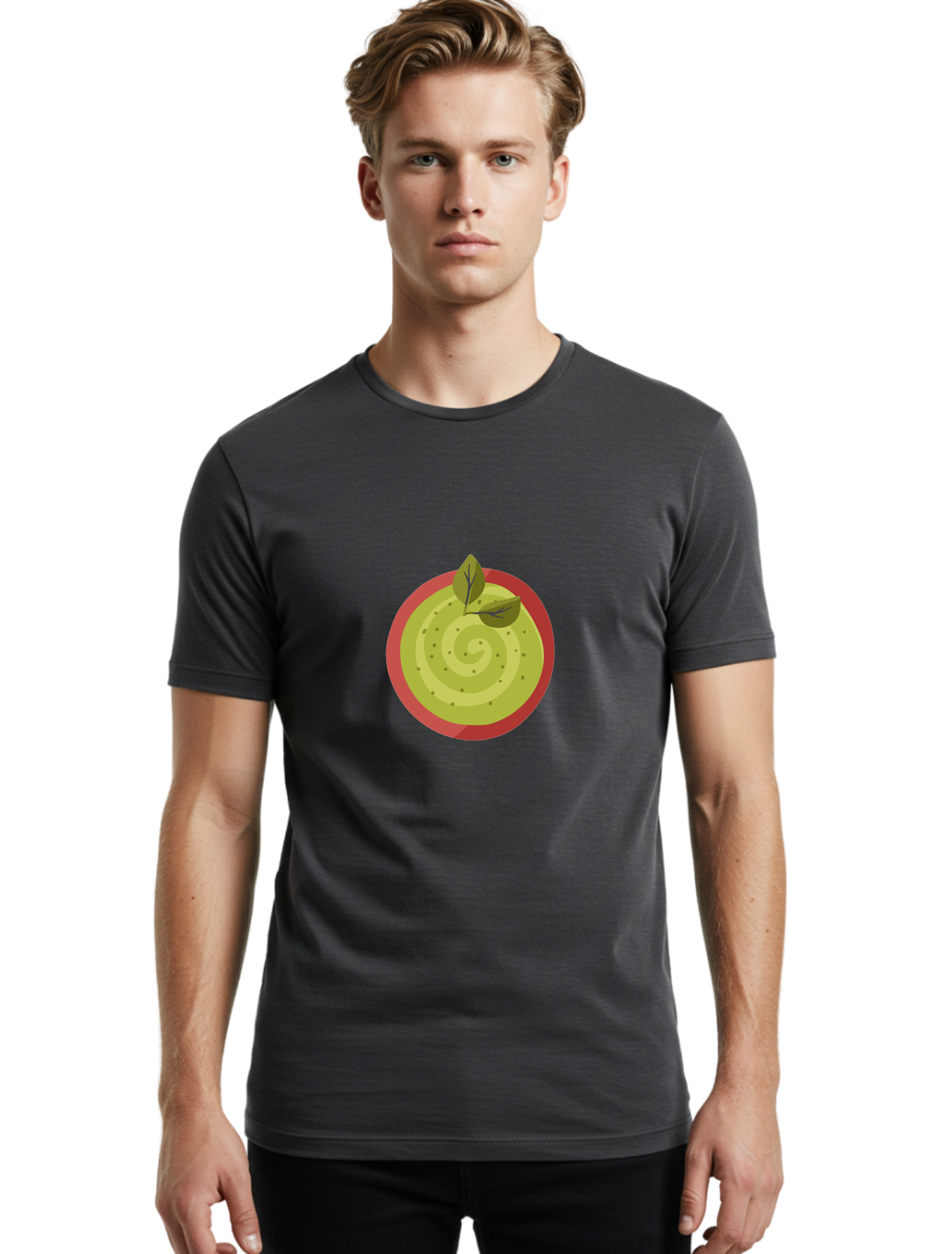 Guacamole-Dip Men'S Graphic Tee, 100% Cotton, Comfortable Casual Summer Wear, Machine Washable, Guacamole Dip, Avocado Spread, Healthy Snack, Green Dip, Tasty Treat, Delicious Dip, Snack Time, Foodie, Dip Recipe, Creamy Guacamole Aad703