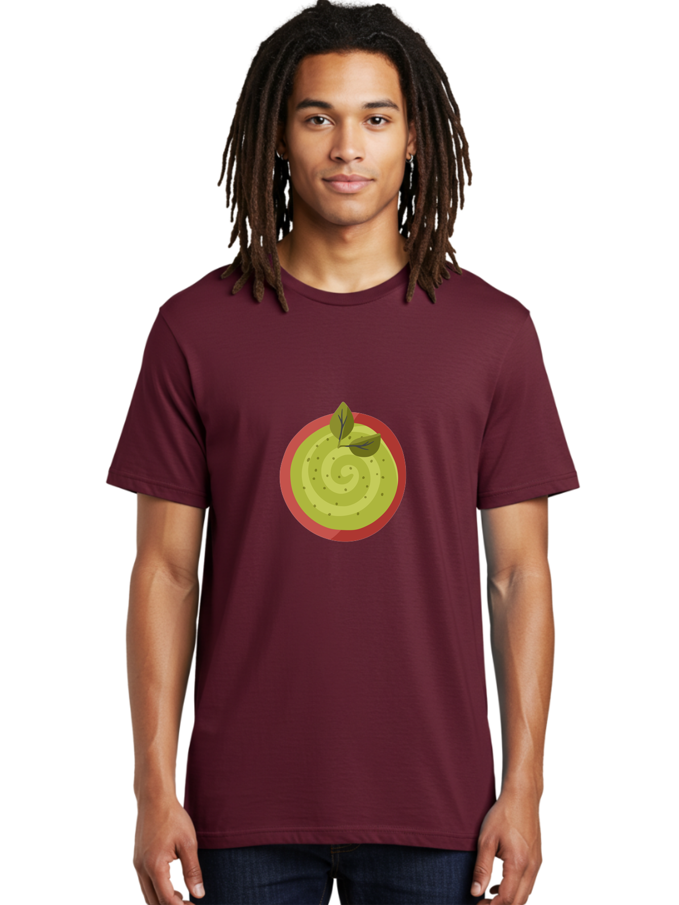 Guacamole-Dip Men'S Graphic Tee, 100% Cotton, Comfortable Casual Summer Wear, Machine Washable, Guacamole Dip, Avocado Spread, Healthy Snack, Green Dip, Tasty Treat, Delicious Dip, Snack Time, Foodie, Dip Recipe, Creamy Guacamole Aad703