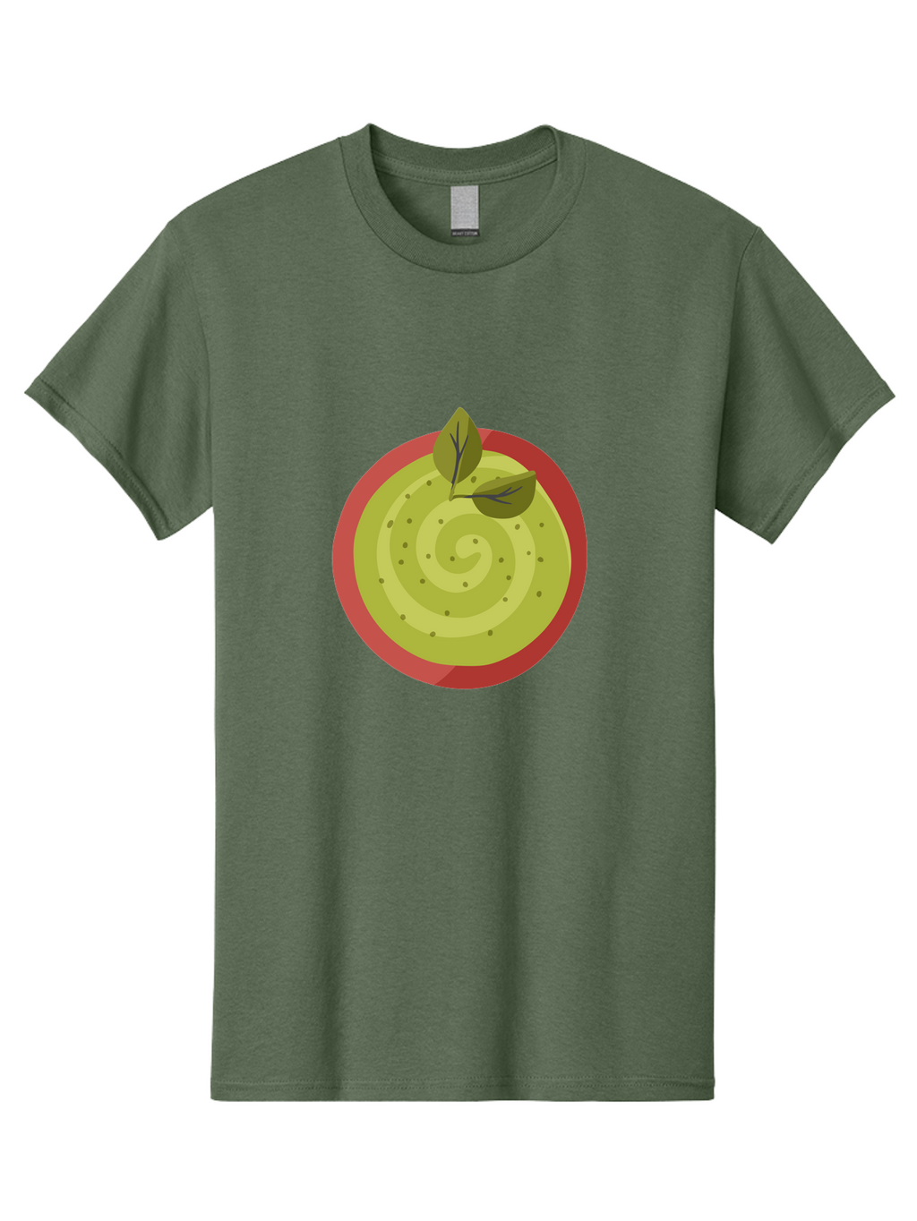 Guacamole-Dip Men'S Graphic Tee, 100% Cotton, Comfortable Casual Summer Wear, Machine Washable, Guacamole Dip, Avocado Spread, Healthy Snack, Green Dip, Tasty Treat, Delicious Dip, Snack Time, Foodie, Dip Recipe, Creamy Guacamole Aad703