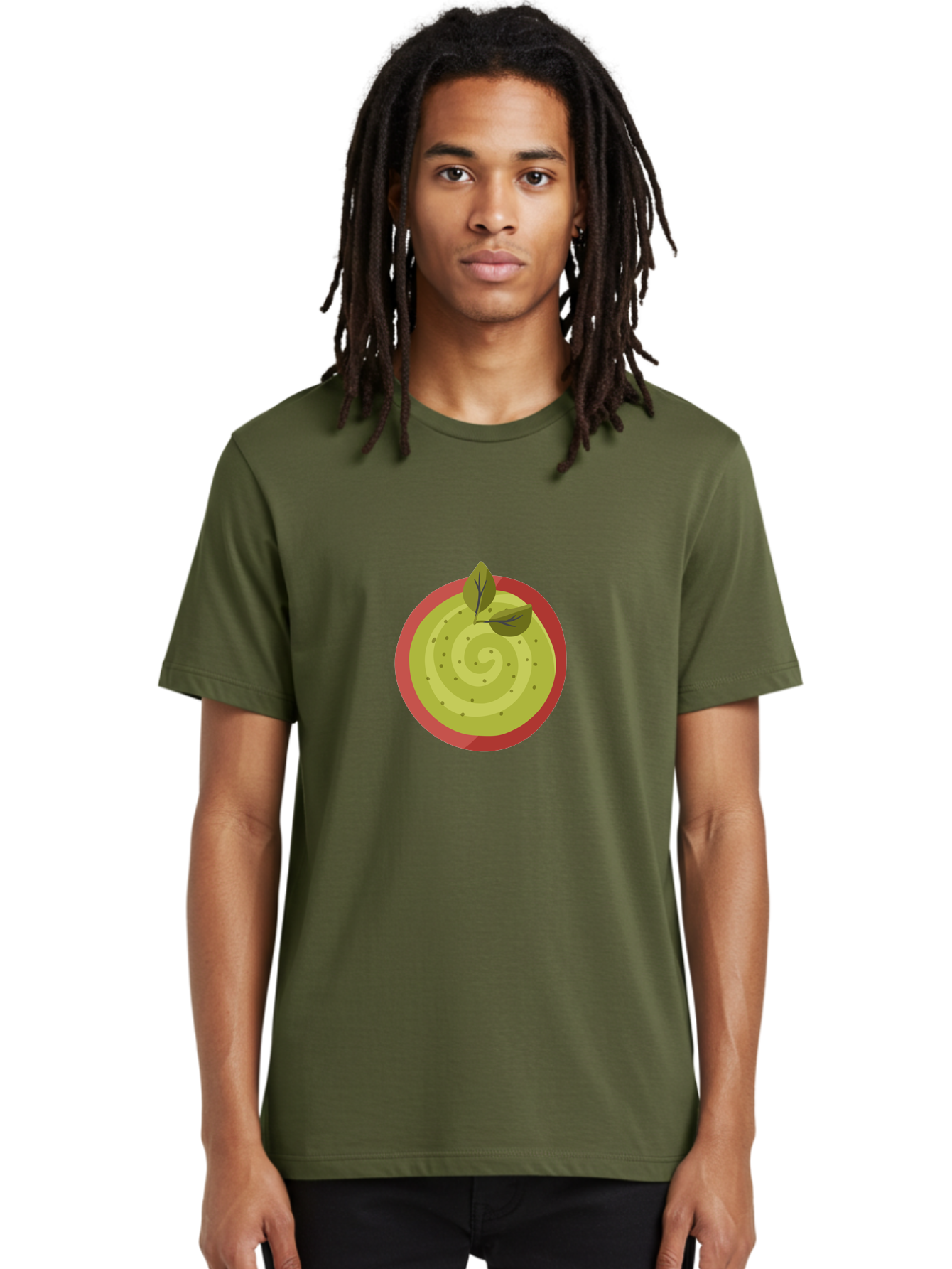 Guacamole-Dip Men'S Graphic Tee, 100% Cotton, Comfortable Casual Summer Wear, Machine Washable, Guacamole Dip, Avocado Spread, Healthy Snack, Green Dip, Tasty Treat, Delicious Dip, Snack Time, Foodie, Dip Recipe, Creamy Guacamole Aad703