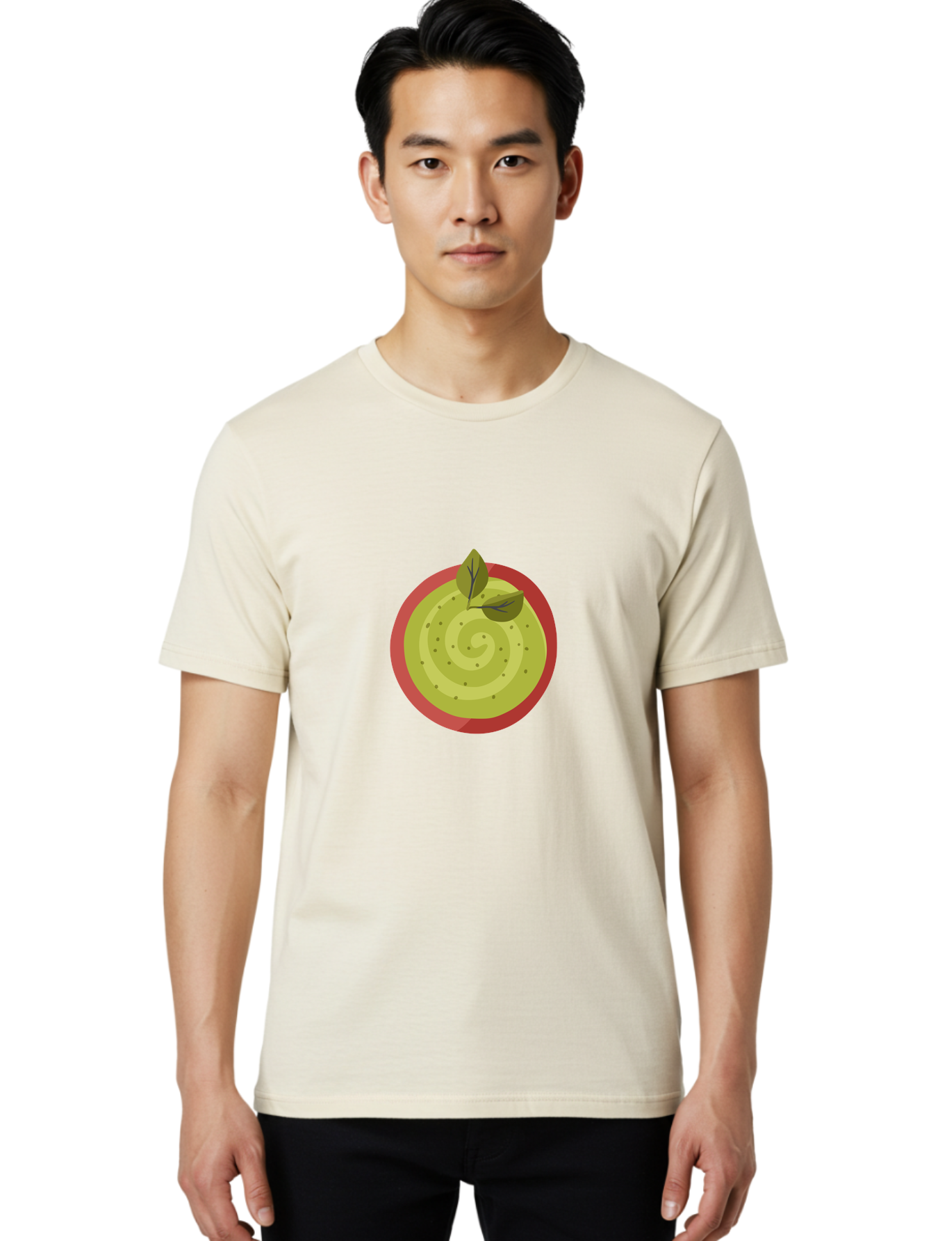 Guacamole-Dip Men'S Graphic Tee, 100% Cotton, Comfortable Casual Summer Wear, Machine Washable, Guacamole Dip, Avocado Spread, Healthy Snack, Green Dip, Tasty Treat, Delicious Dip, Snack Time, Foodie, Dip Recipe, Creamy Guacamole Aad703