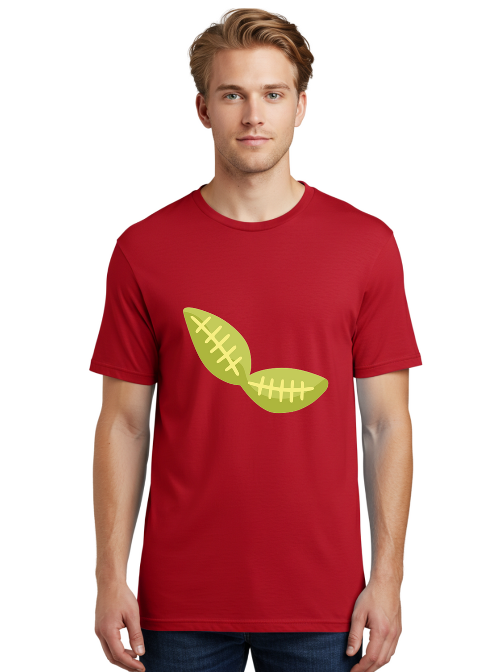 Kiwis Men'S Graphic Tee, 100% Cotton, Comfortable Casual Summer Wear, Machine Washable, American Footballs, Sports Equipment, Nfl Gear, Football Accessories, Digital Illustration, Sports Graphics Aad705