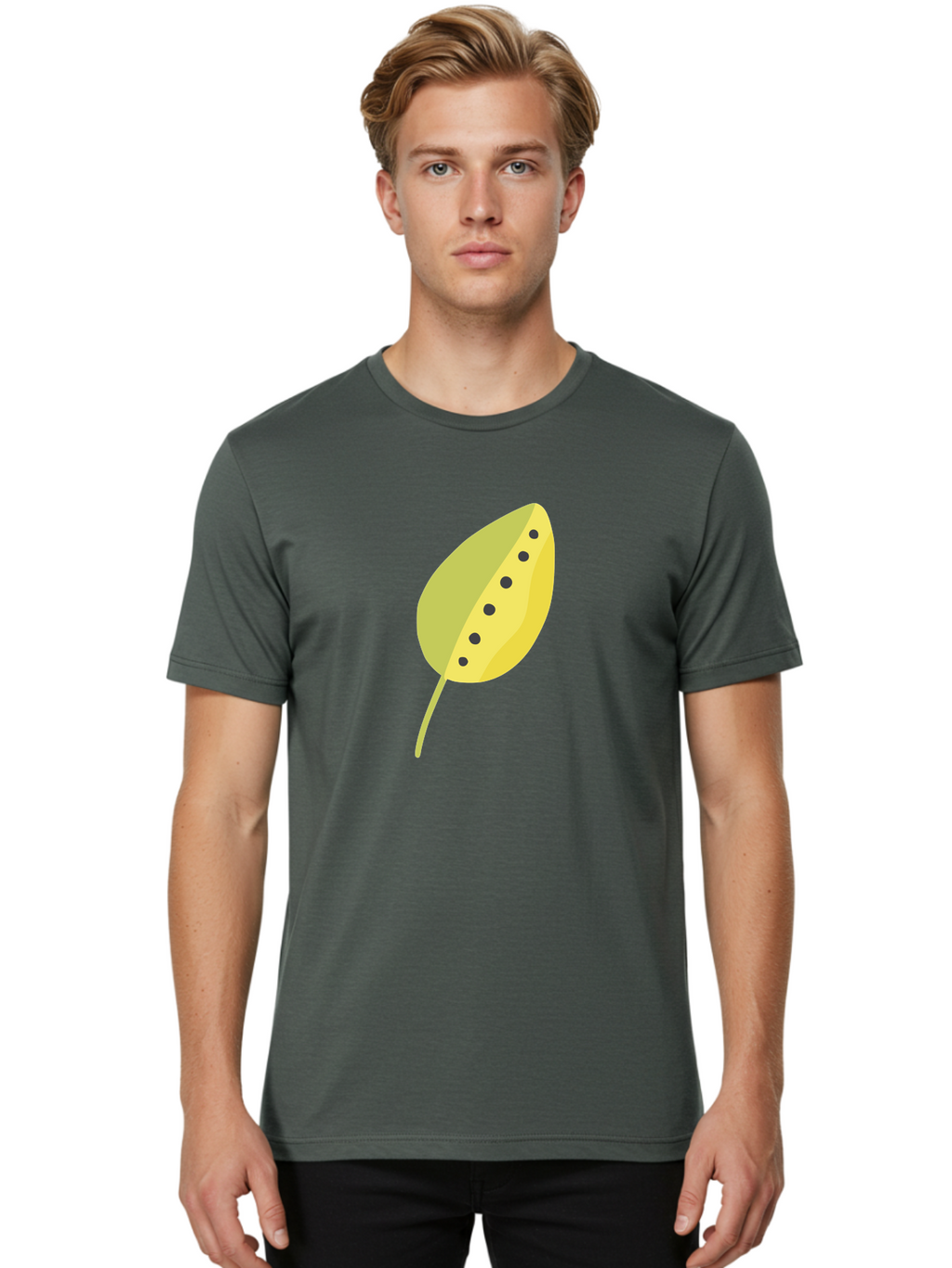Ocarina Men'S Graphic Tee, 100% Cotton, Comfortable Casual Summer Wear, Machine Washable, Ocarina Instrument, Simple Design, Musical Notes, Traditional Music, Folk Art, Wind Instrument, Sweet Melody, Musical Expression Aad726