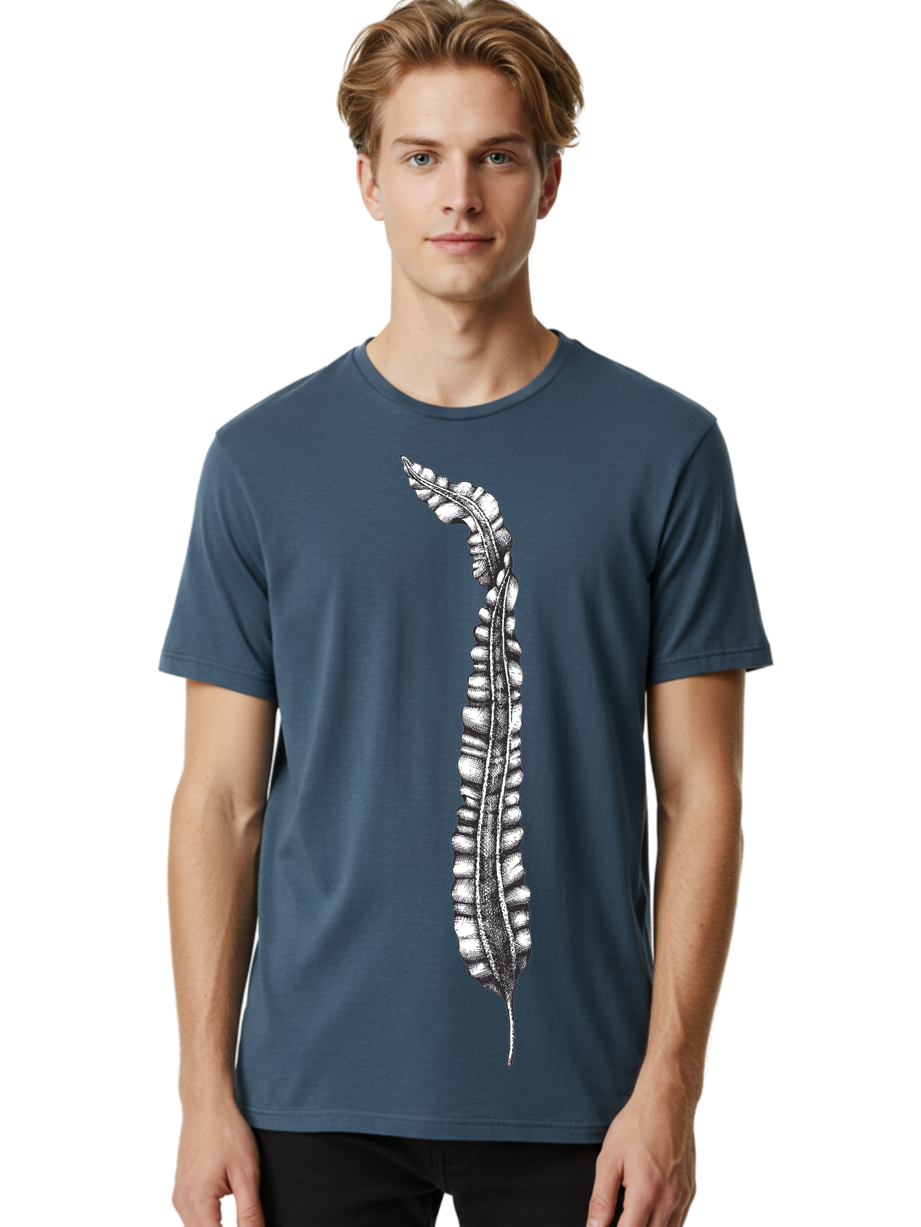 Paleodictyon Men'S Graphic Tee, 100% Cotton, Comfortable Casual Summer Wear, Machine Washable, Black And White Centipede, Detailed Illustration, Many Legs, Invertebrate Animal, Creepy Crawlers, Entomology Art, Detailed Drawing Aad727