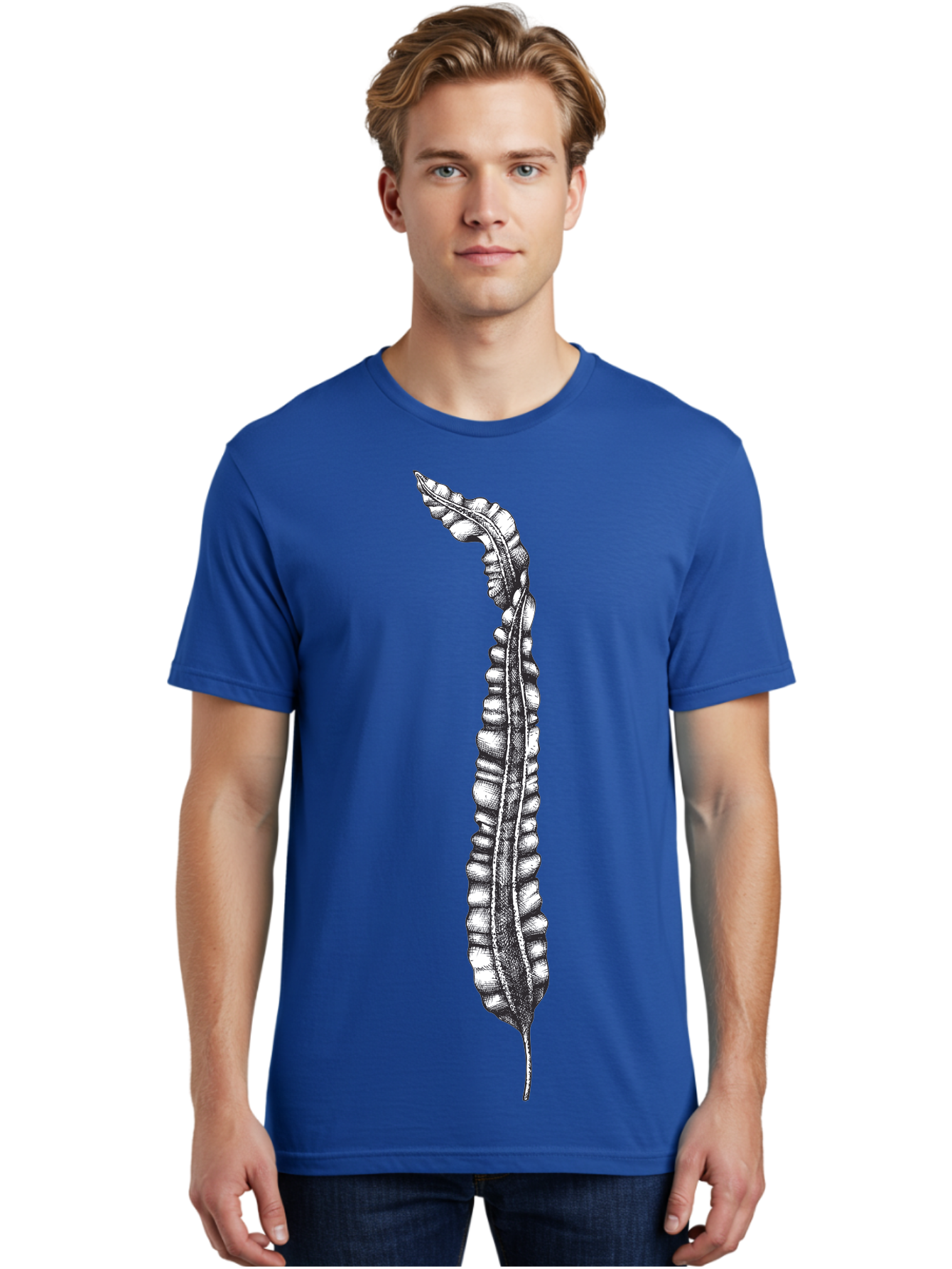 Paleodictyon Men'S Graphic Tee, 100% Cotton, Comfortable Casual Summer Wear, Machine Washable, Black And White Centipede, Detailed Illustration, Many Legs, Invertebrate Animal, Creepy Crawlers, Entomology Art, Detailed Drawing Aad727