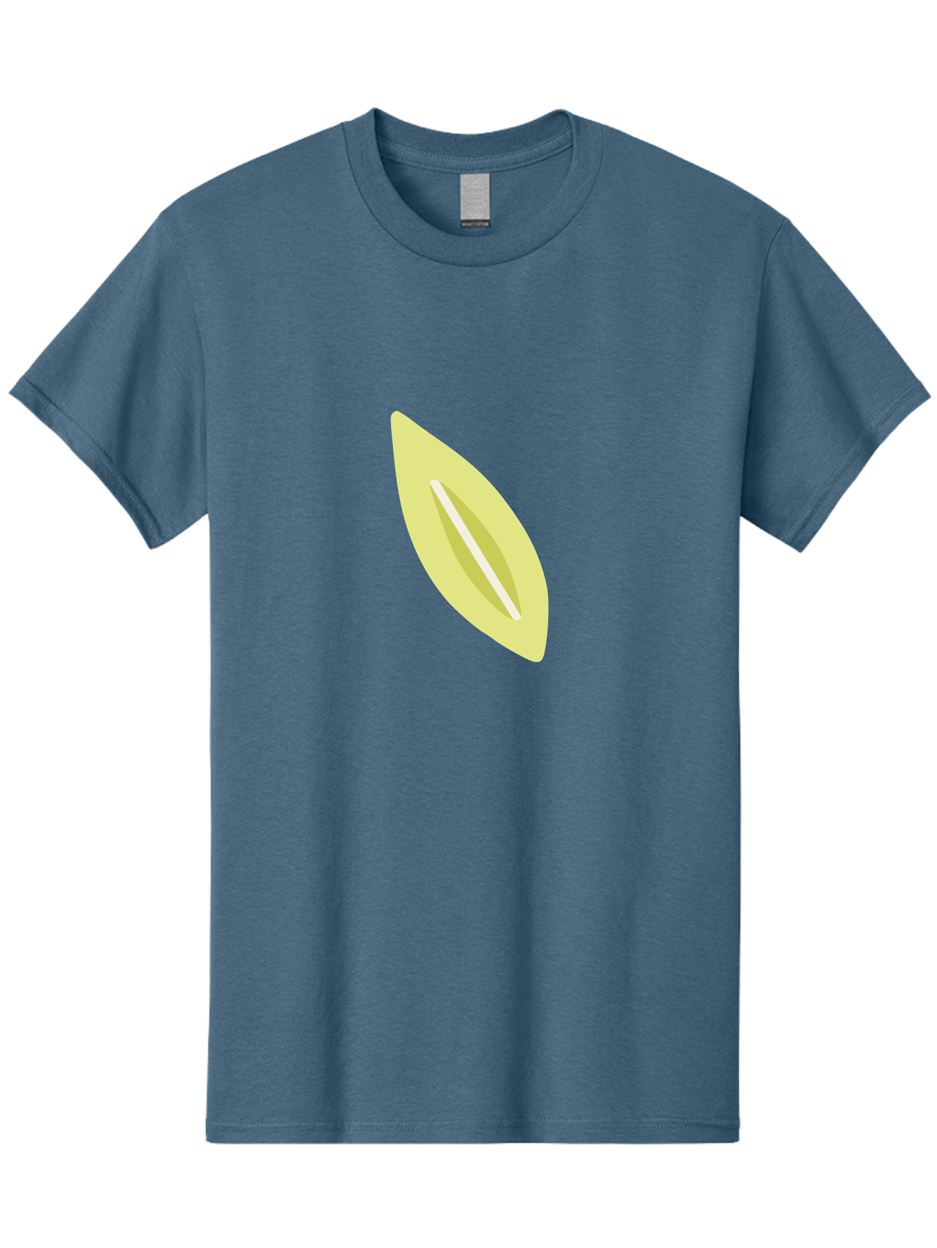 Pea-Pod Men'S Graphic Tee, 100% Cotton, Comfortable Casual Summer Wear, Machine Washable, Pistachio Nut, Open Pistachio, Green Nut, Snack Food, Healthy Eating, Nutty Flavor Aad730