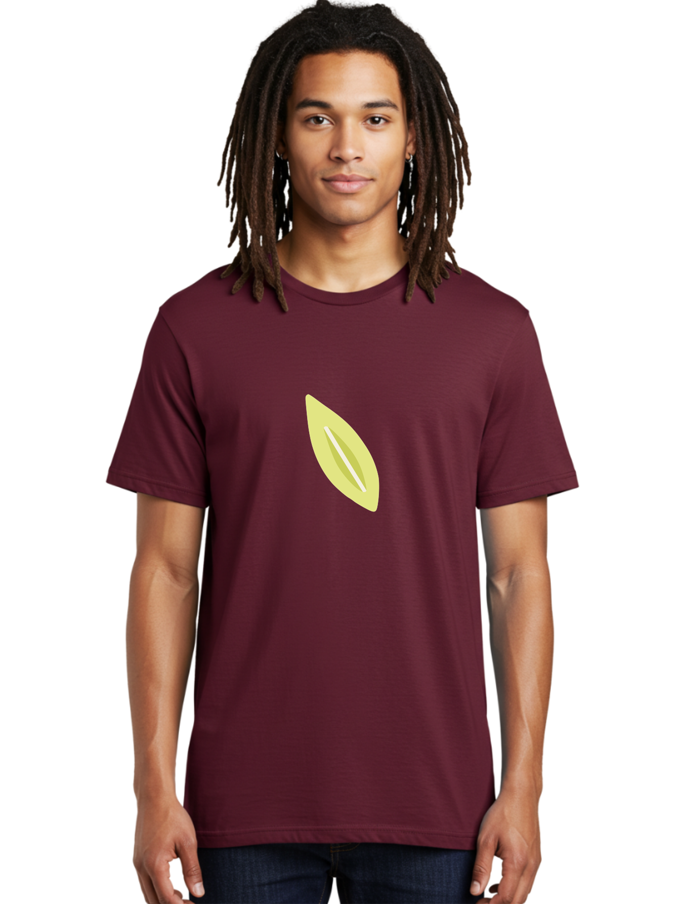 Pea-Pod Men'S Graphic Tee, 100% Cotton, Comfortable Casual Summer Wear, Machine Washable, Pistachio Nut, Open Pistachio, Green Nut, Snack Food, Healthy Eating, Nutty Flavor Aad730