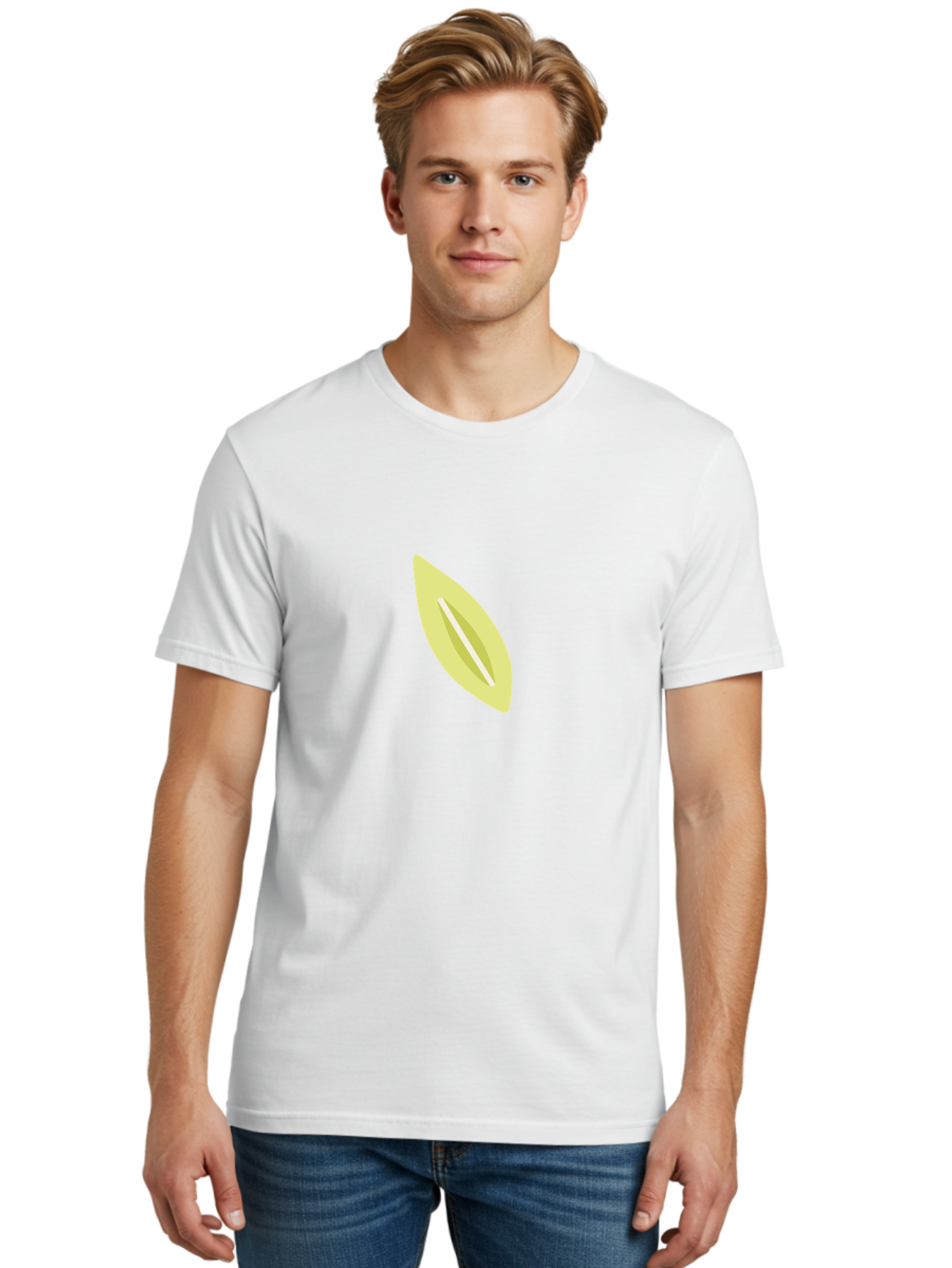 Pea-Pod Men'S Graphic Tee, 100% Cotton, Comfortable Casual Summer Wear, Machine Washable, Pistachio Nut, Open Pistachio, Green Nut, Snack Food, Healthy Eating, Nutty Flavor Aad730