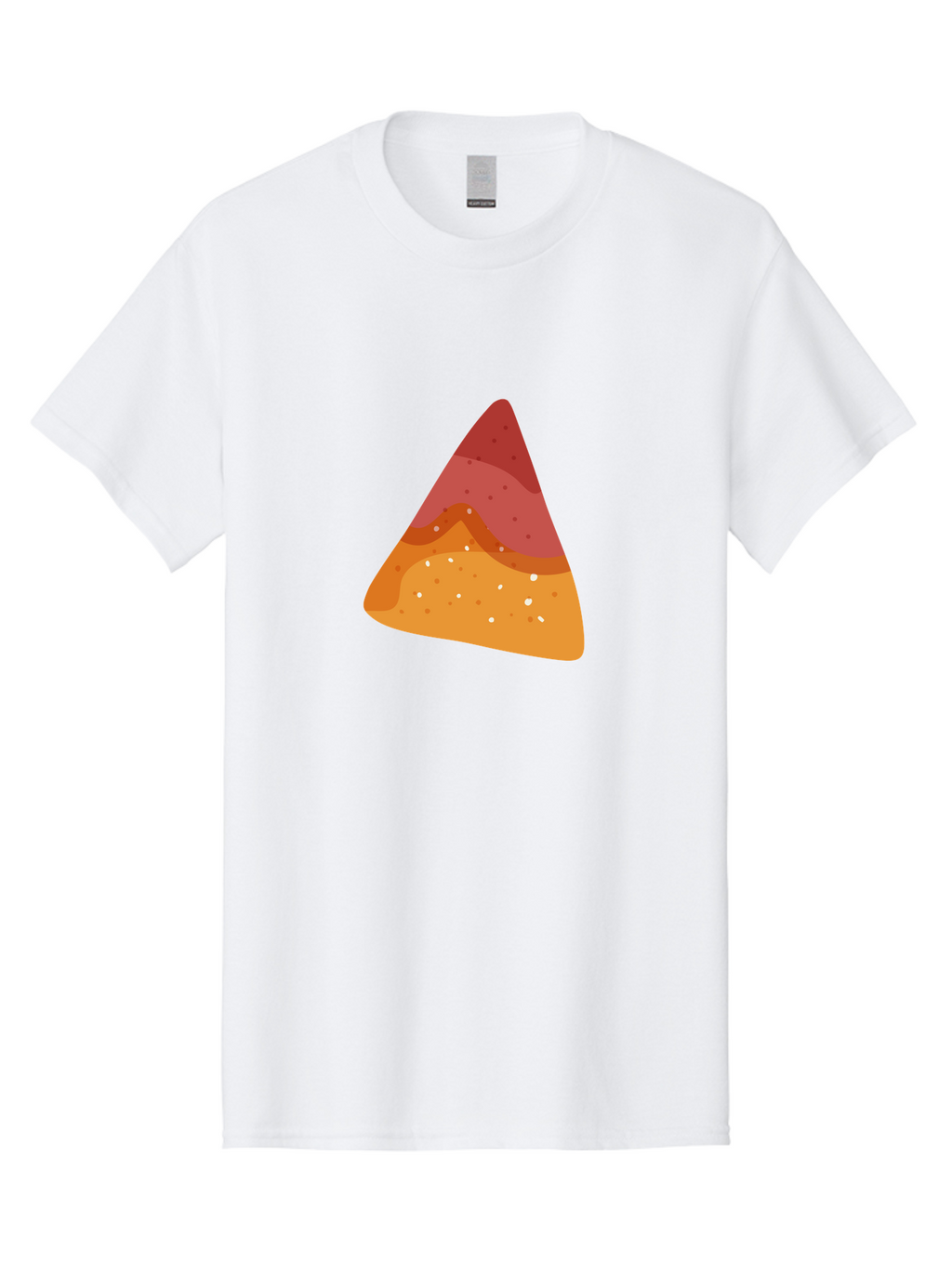 Pizza-Slice-1 Men'S Graphic Tee, 100% Cotton, Comfortable Casual Summer Wear, Machine Washable, Pizza Slice, Triangle Shape, Red Sauce, Melted Cheese, Savory Toppings, Italian Food, Delicious Treat, Tasty Snack, Cartoon Illustration Aad734