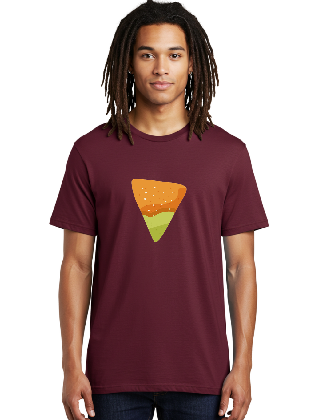 Pizza-Slice-2 Men'S Graphic Tee, 100% Cotton, Comfortable Casual Summer Wear, Machine Washable, Pizza Slice, Italian Food, Delicious Meal, Tasty Treats, Food Graphics, Triangular Shape, Layered Toppings, White Sesame Seeds Aad735