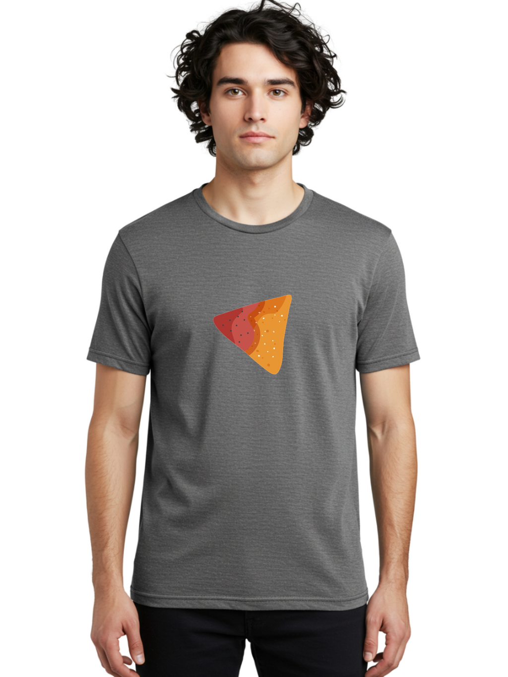 Pizza-Slice-3 Men'S Graphic Tee, 100% Cotton, Comfortable Casual Summer Wear, Machine Washable, Pizza Slice, Delicious Food, Italian Cuisine, Pepperoni Pizza, Cheesy Goodness, Savory Treat, Tasty Topping, Crispy Crust Aad736