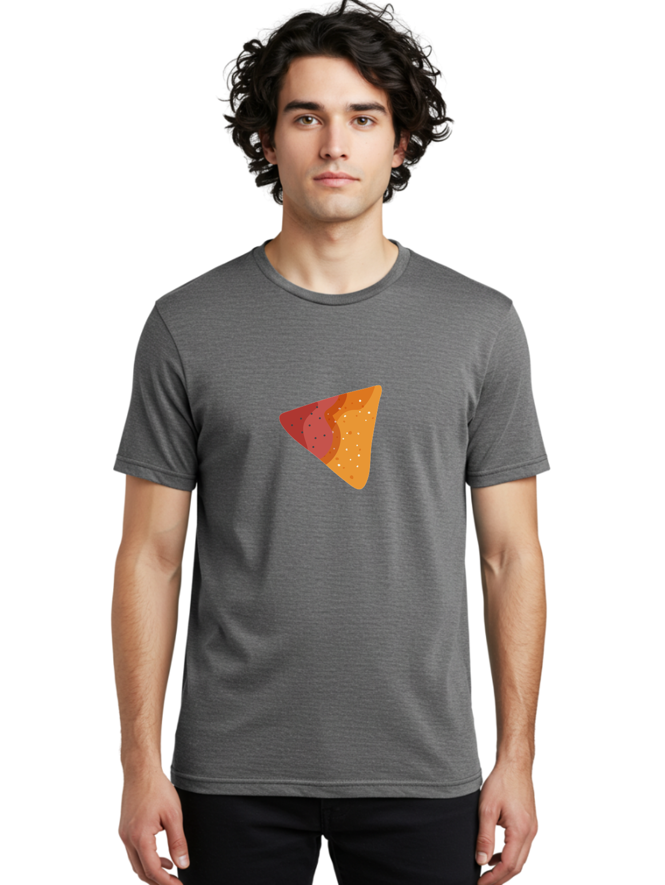 Pizza-Slice-3 Men'S Graphic Tee, 100% Cotton, Comfortable Casual Summer Wear, Machine Washable, Pizza Slice, Delicious Food, Italian Cuisine, Pepperoni Pizza, Cheesy Goodness, Savory Treat, Tasty Topping, Crispy Crust Aad736