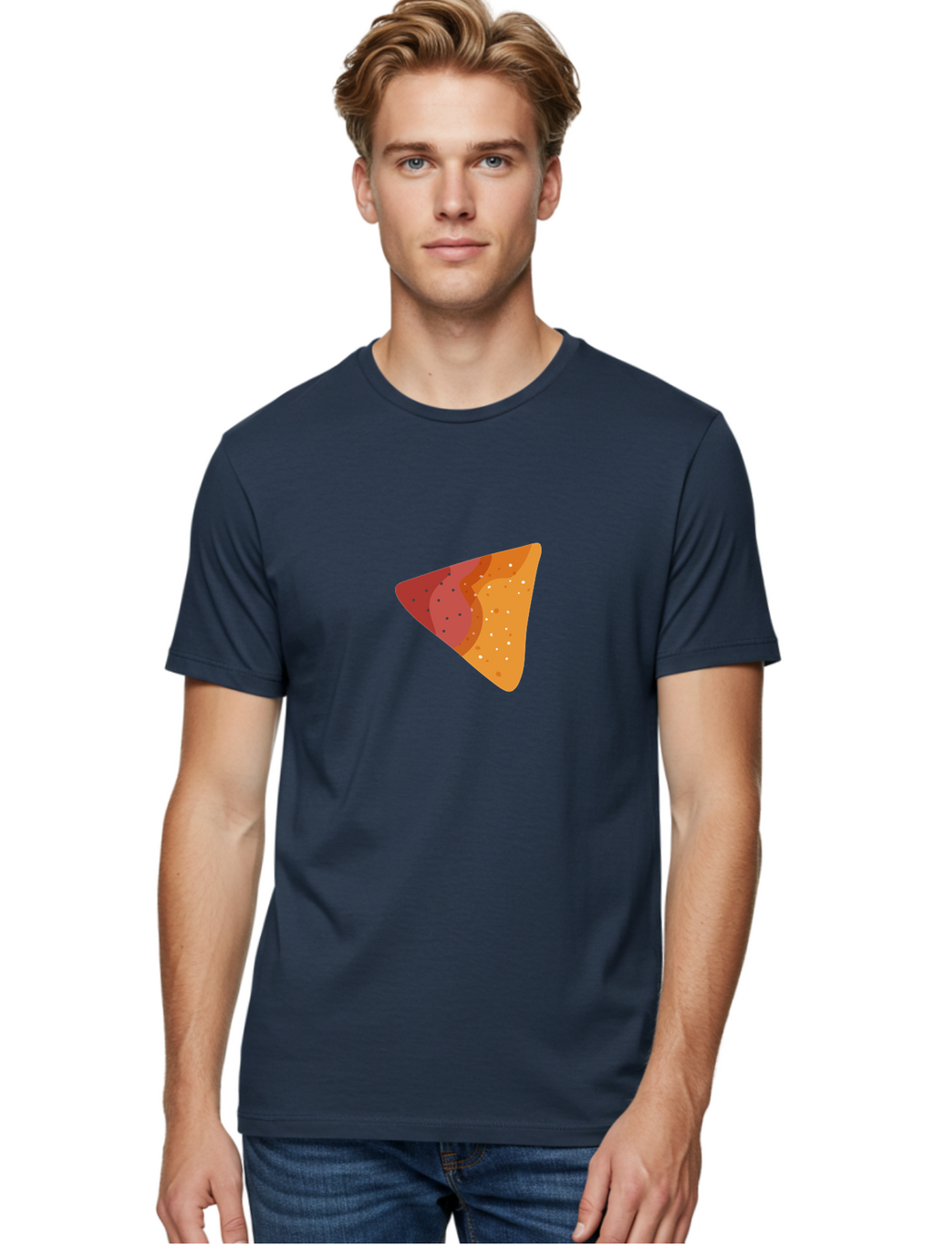 Pizza-Slice-3 Men'S Graphic Tee, 100% Cotton, Comfortable Casual Summer Wear, Machine Washable, Pizza Slice, Delicious Food, Italian Cuisine, Pepperoni Pizza, Cheesy Goodness, Savory Treat, Tasty Topping, Crispy Crust Aad736