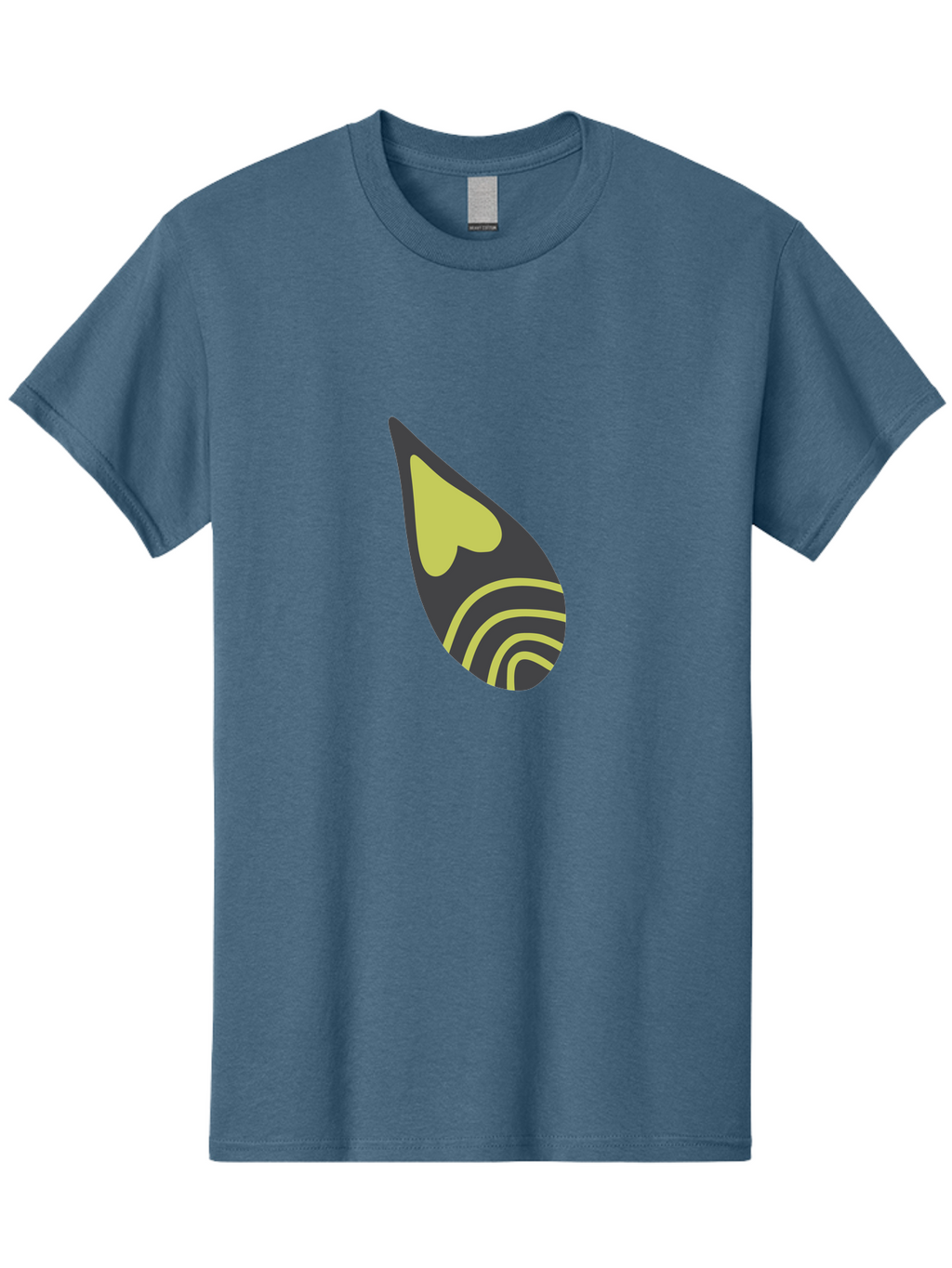 Spotify-Logo Men'S Graphic Tee, 100% Cotton, Comfortable Casual Summer Wear, Machine Washable, Spotify Logo, Music Streaming Service, Black And Yellow Design, Heart Shaped Icon, Stylized Sound Waves, Modern Branding, Digital Music Platform Aad761