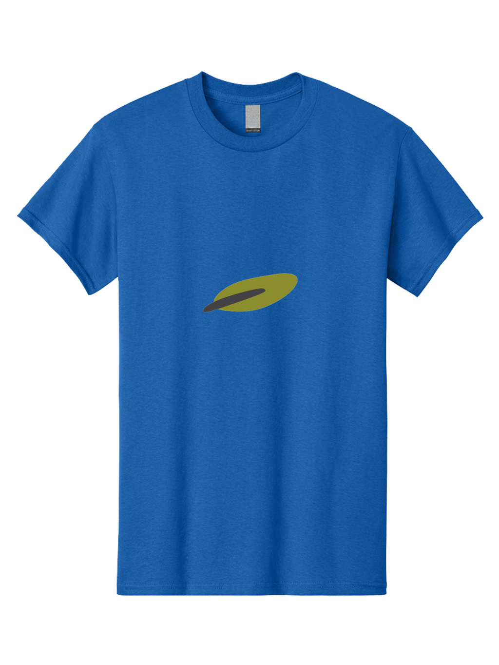 Ufo Men'S Graphic Tee, 100% Cotton, Comfortable Casual Summer Wear, Machine Washable, Ufo Graphic, Simple Design, Minimalist Art, Alien Spacecraft, Modern Illustration, Digital Art, Futuristic Aad771