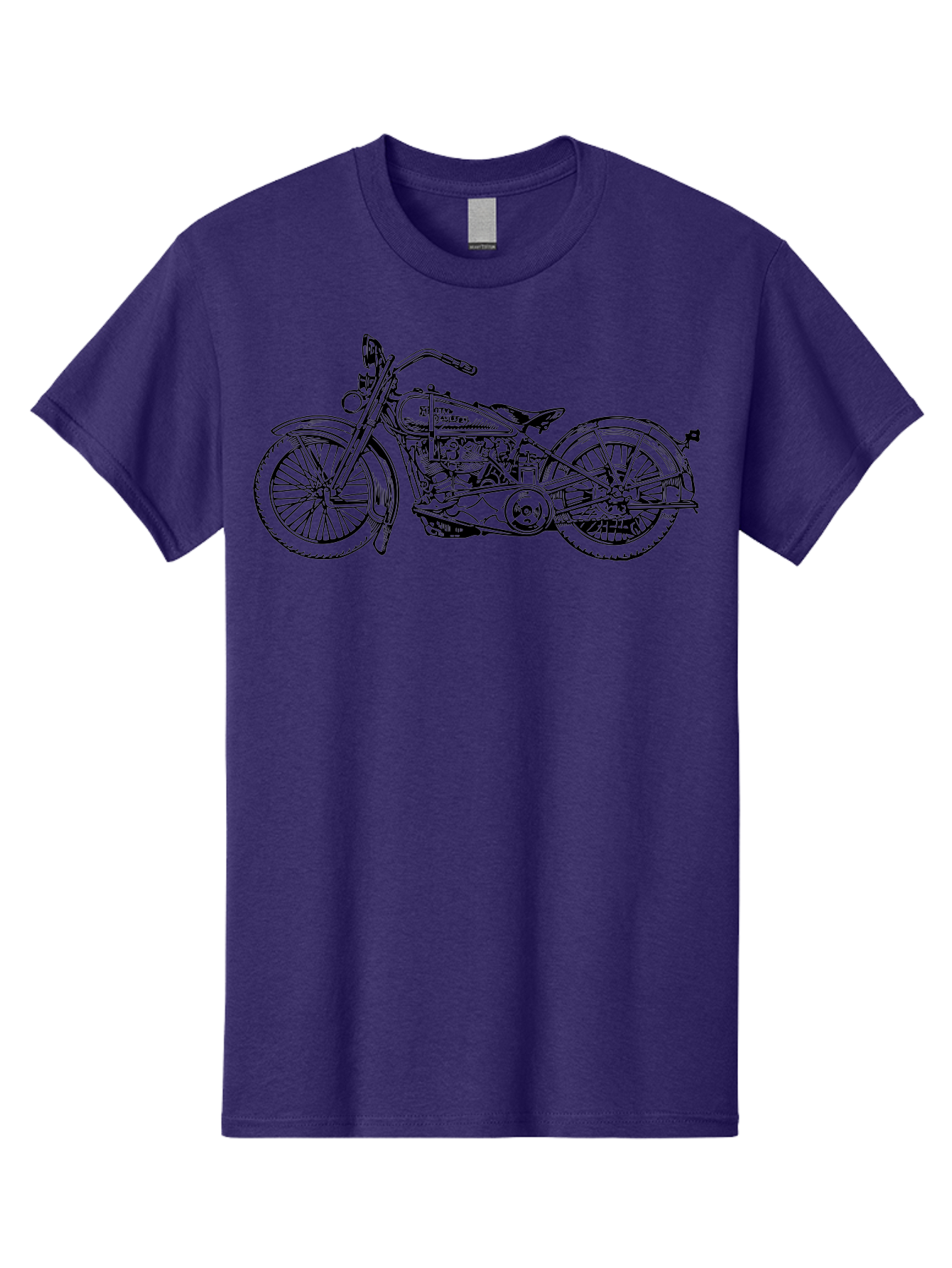 1916-Flying-Merkel Men'S Graphic Tee, 100% Cotton, Comfortable Casual Summer Wear, Machine Washable, Vintage Motorcycle, Classic Bike, Harley Davidson Logo, Retro Design, Black And Green Illustration, Motorcycle Art, Biker Culture, Aad774
