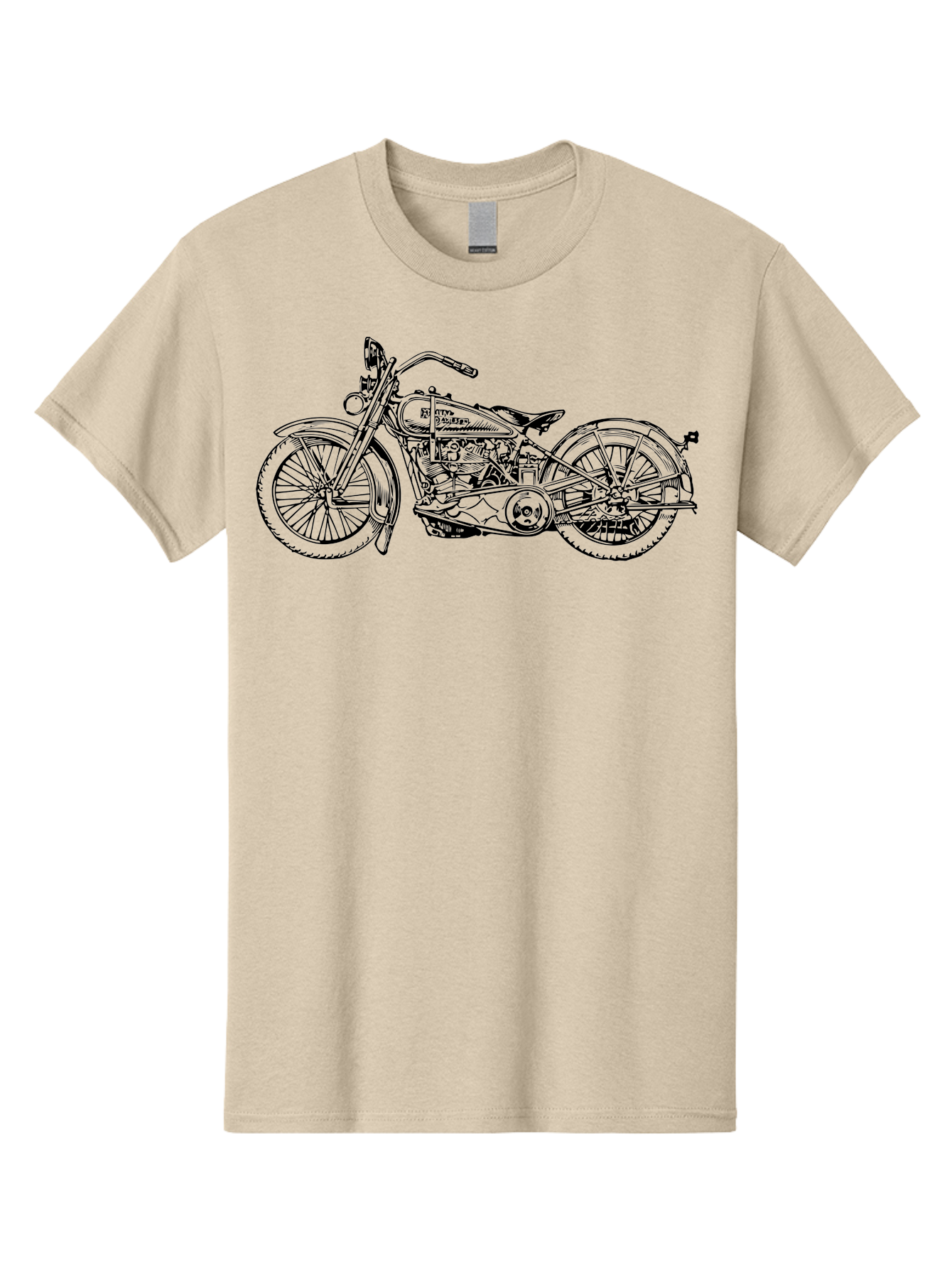 1916-Flying-Merkel Men'S Graphic Tee, 100% Cotton, Comfortable Casual Summer Wear, Machine Washable, Vintage Motorcycle, Classic Bike, Harley Davidson Logo, Retro Design, Black And Green Illustration, Motorcycle Art, Biker Culture, Aad774