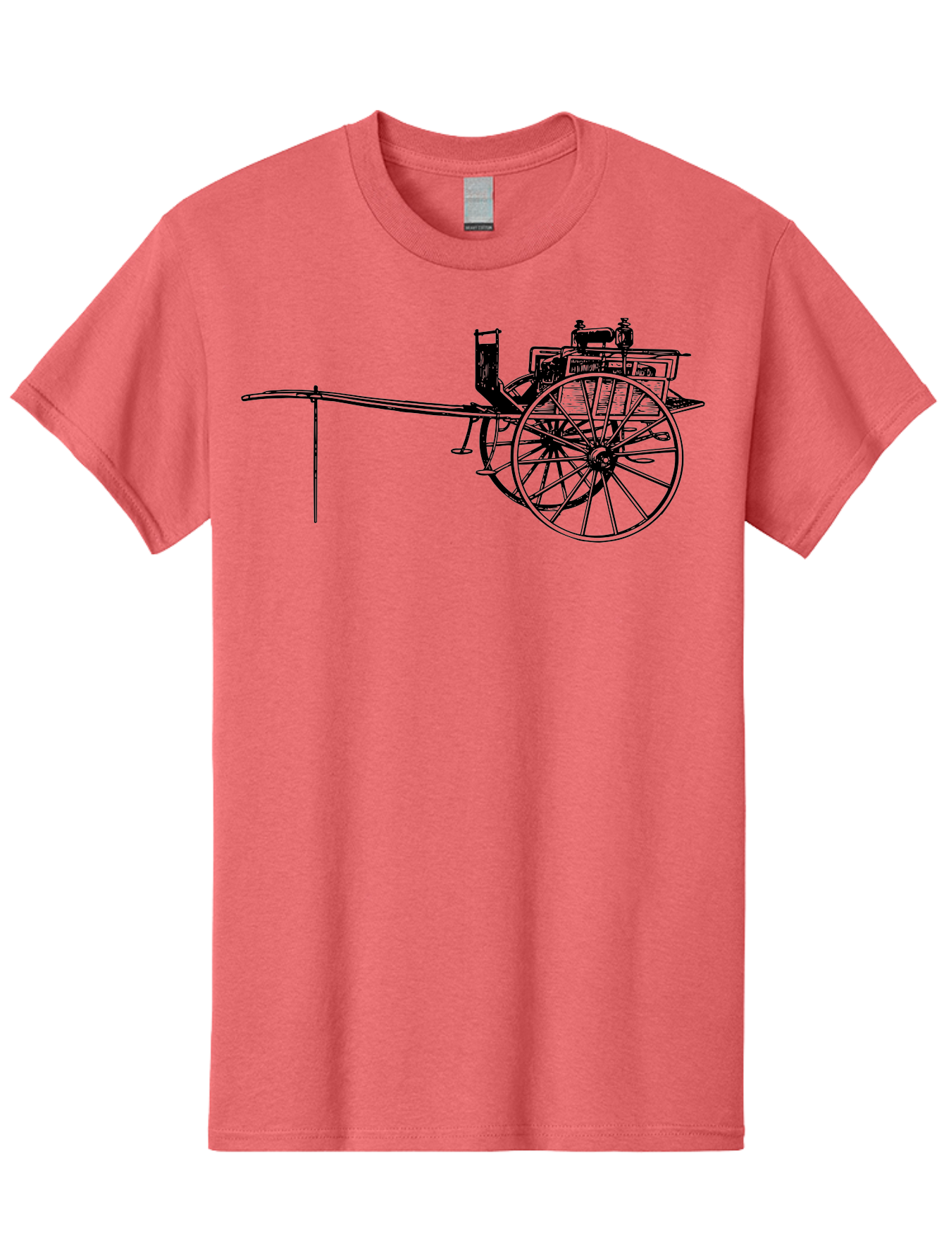 Benz-Patent-Motorwagen Men'S Graphic Tee, 100% Cotton, Comfortable Casual Summer Wear, Machine Washable, Vintage Car, Antique Automobile, Historic Vehicle, Classic Transportation, Benz Patent-Motorwagen, Early Automotive Technology, Aad777