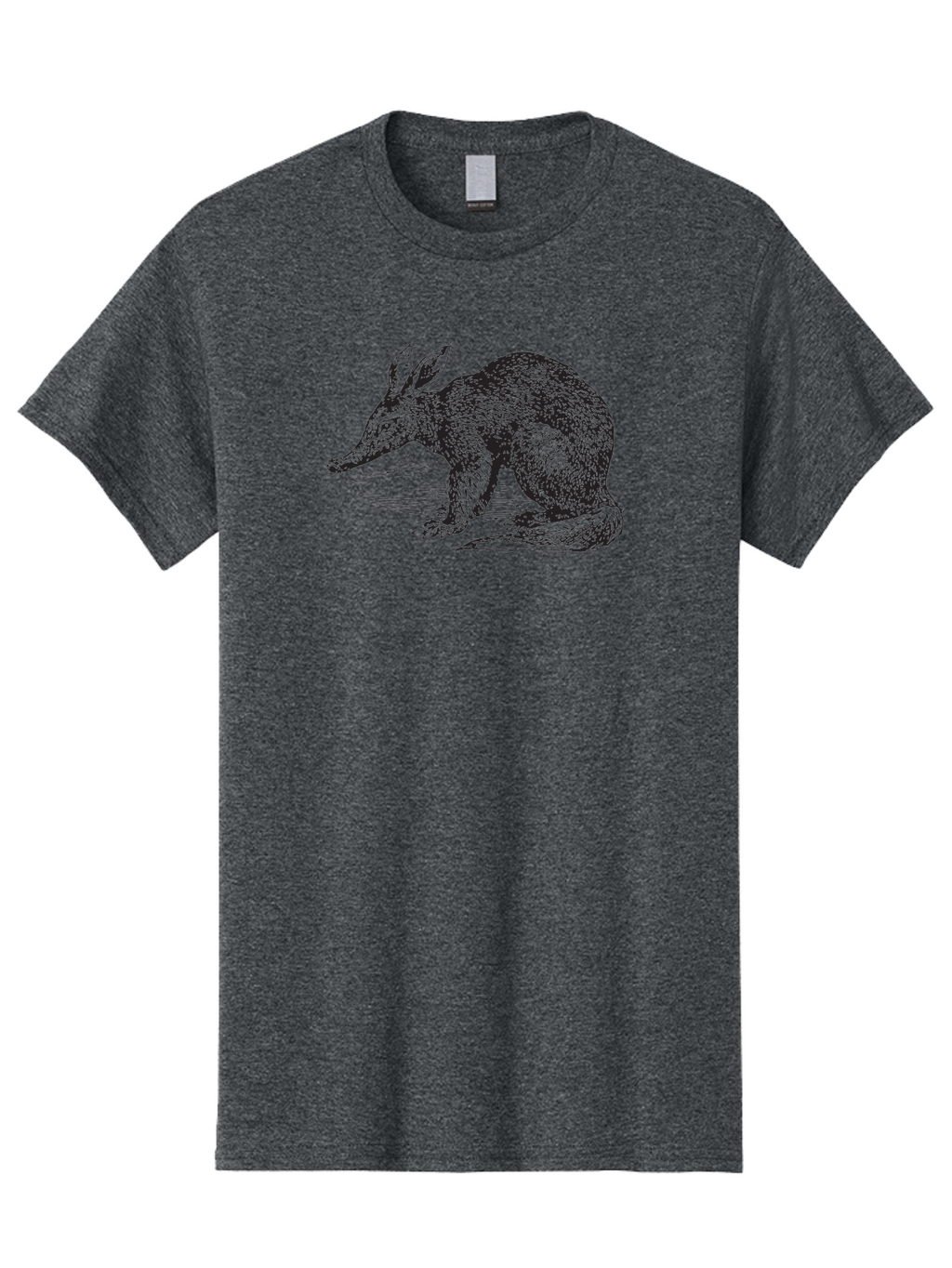 Billie-The-Bilby Men'S Graphic Tee, 100% Cotton, Comfortable Casual Summer Wear, Machine Washable, Bilby Animal Illustration, Marsupial Wildlife, Long Snout, Rabbit-Like Ears, Textured Fur, Detailed Artwork, Wildlife Art Aad851