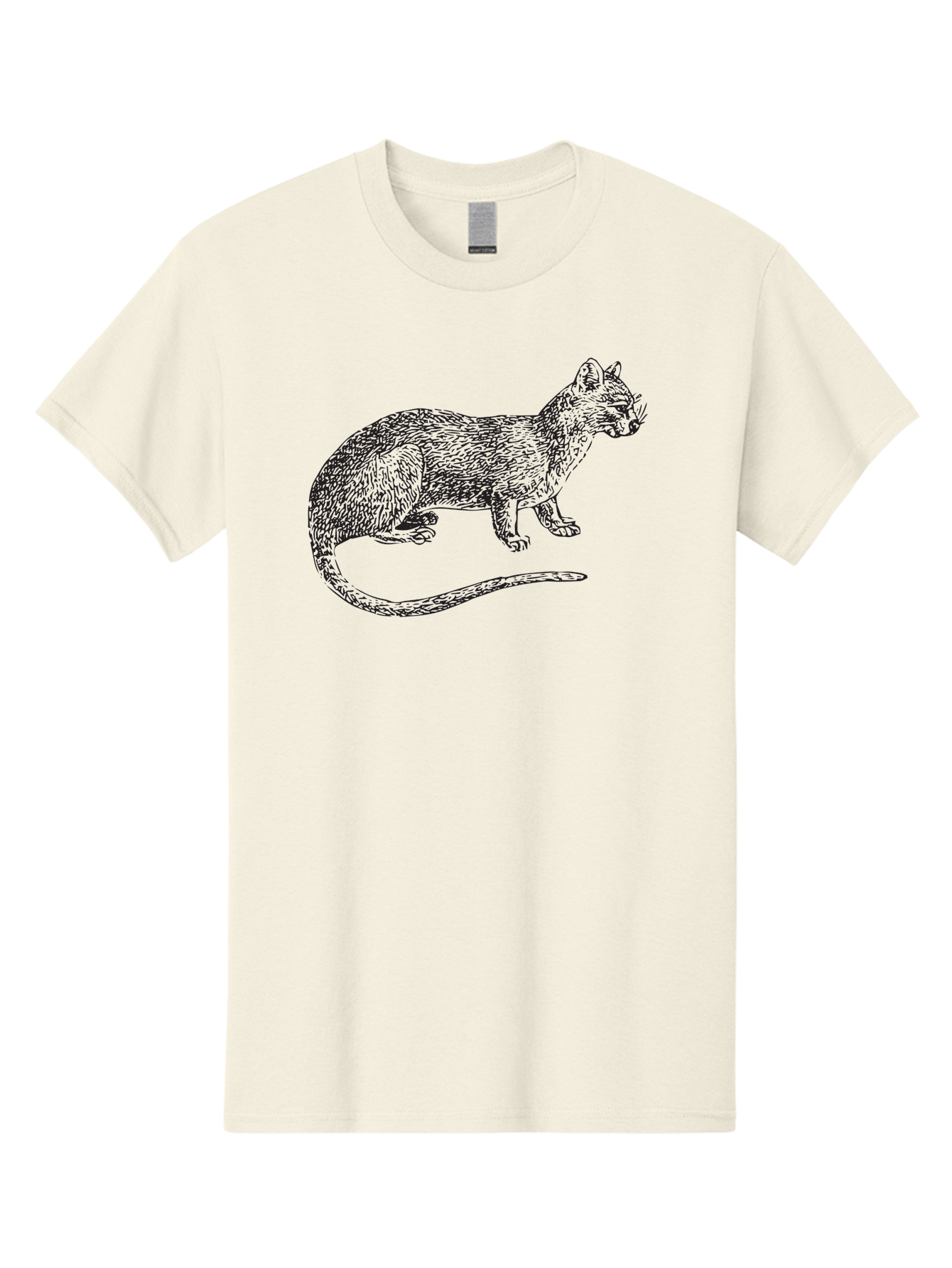 Cat-Sketch Men'S Graphic Tee, 100% Cotton, Comfortable Casual Summer Wear, Machine Washable, Black Cat Silhouette, Cat Illustration, Feline Art, Detailed Drawing, Whiskered Cat, Animal Graphic, Cat Portrait Aad865