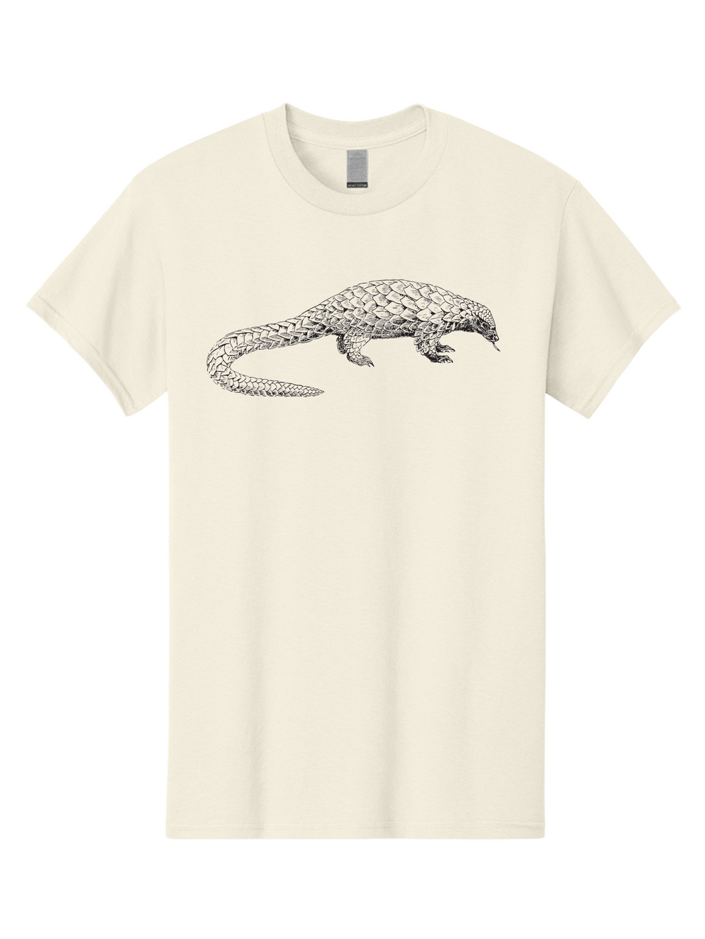 Pangolin Men'S Graphic Tee, 100% Cotton, Comfortable Casual Summer Wear, Machine Washable, Pangolin, Wild Animal, Unique Creature, Scaled Mammal, Endangered Species, Nocturnal, Burrowing Animal, Defensive Curl, Wildlife Conservation Aad923
