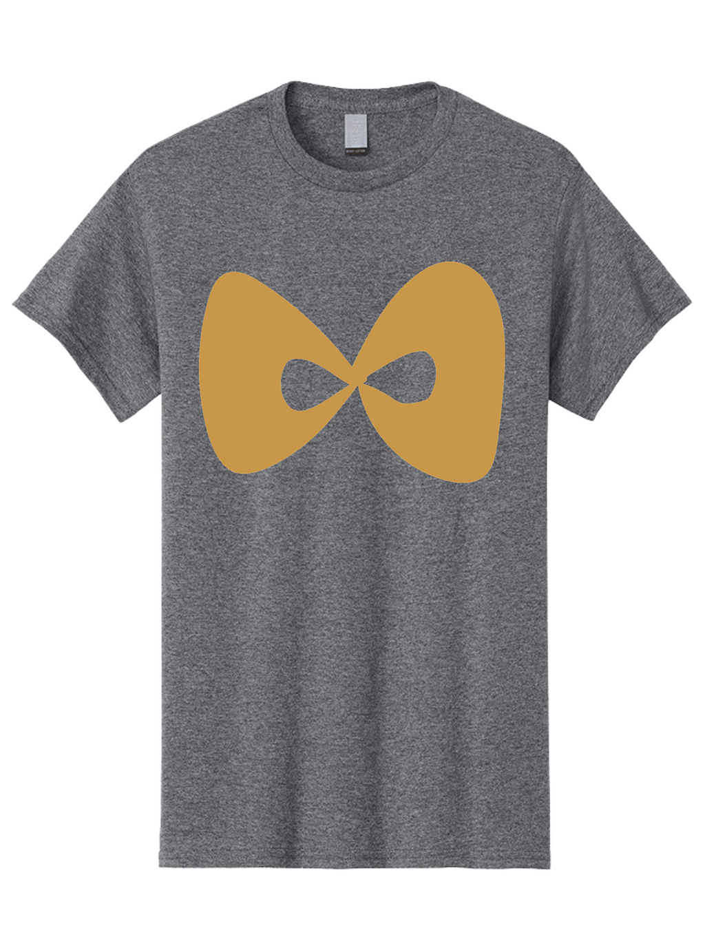 Lemniscate Men'S Graphic Tee, 100% Cotton, Comfortable Casual Summer Wear, Machine Washable, Mathematical Symbol, Infinity Sign, Lemniscate Curve, Geometric Shape, Abstract Design, Symmetrical Figure, Looped Infinity Aae028