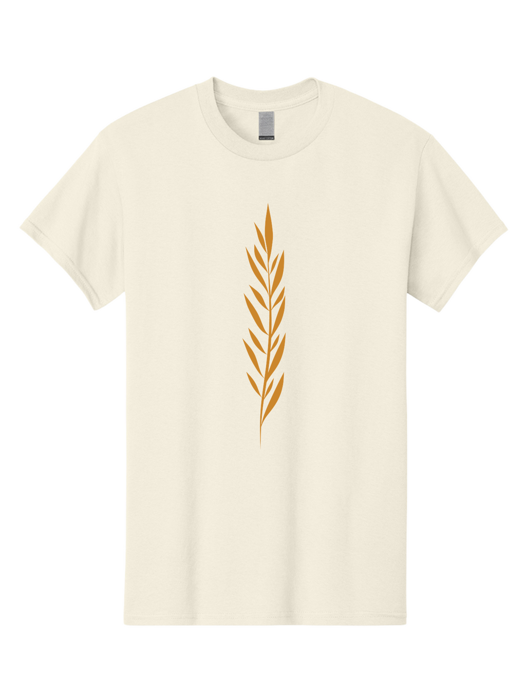 Red-Leaves Men'S Graphic Tee, 100% Cotton, Comfortable Casual Summer Wear, Machine Washable, Red Branch Graphic, Simple Leaf Design, Minimalist Art, Coral Color, Abstract Shape, Futuristic Look, Modern Illustration, Leafy Pattern Aae049