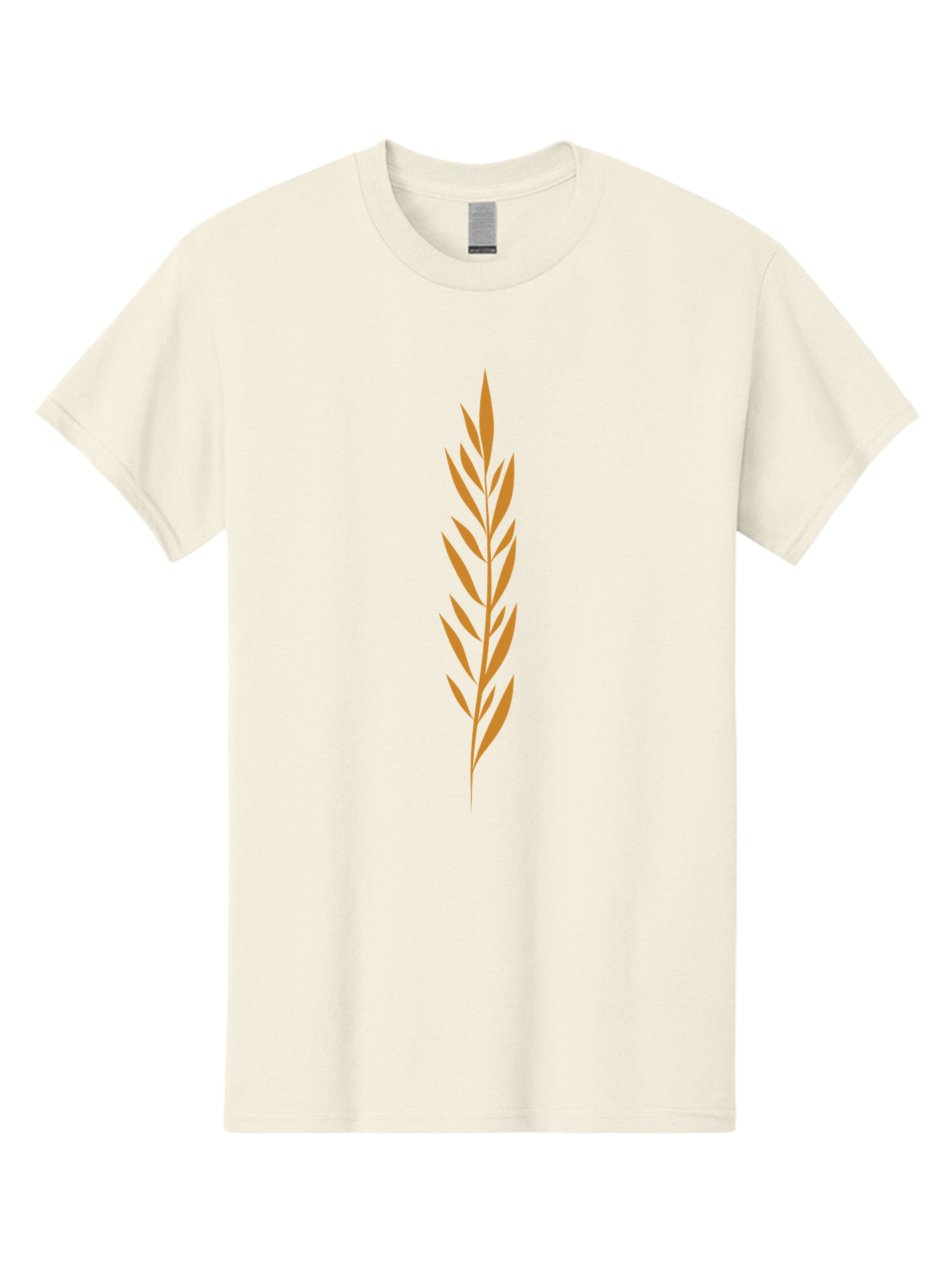 Red-Leaves Men'S Graphic Tee, 100% Cotton, Comfortable Casual Summer Wear, Machine Washable, Red Branch Graphic, Simple Leaf Design, Minimalist Art, Coral Color, Abstract Shape, Futuristic Look, Modern Illustration, Leafy Pattern Aae049
