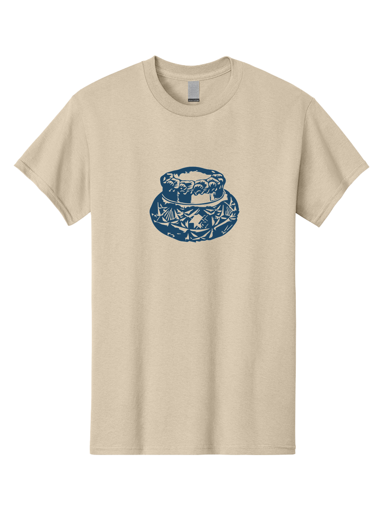 Antique Bloom Tin Men'S Graphic Tee, 100% Cotton, Comfortable Casual Summer Wear, Machine Washable, Delicious Pie, Sweet Treat, Baked Goods, Fruit Filling, Pastry Crust, Dessert, Tasty, Mouth-Watering, Foodie Aae107