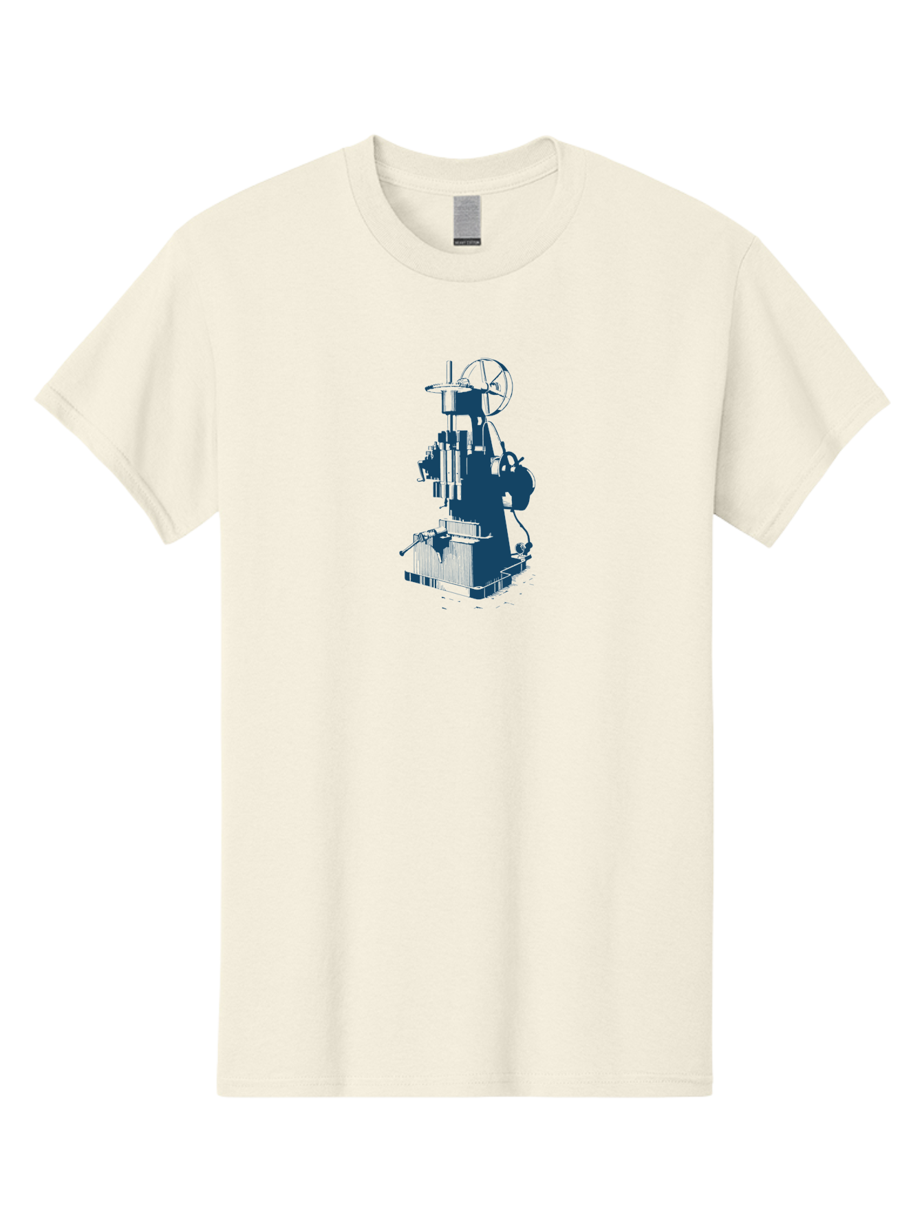 Antique Machine Art Men'S Graphic Tee, 100% Cotton, Comfortable Casual Summer Wear, Machine Washable, Industrial Machinery, Mechanical Equipment, Factory Machine, Manufacturing Technology, Industrial Production, Mechanical Parts, Aae109