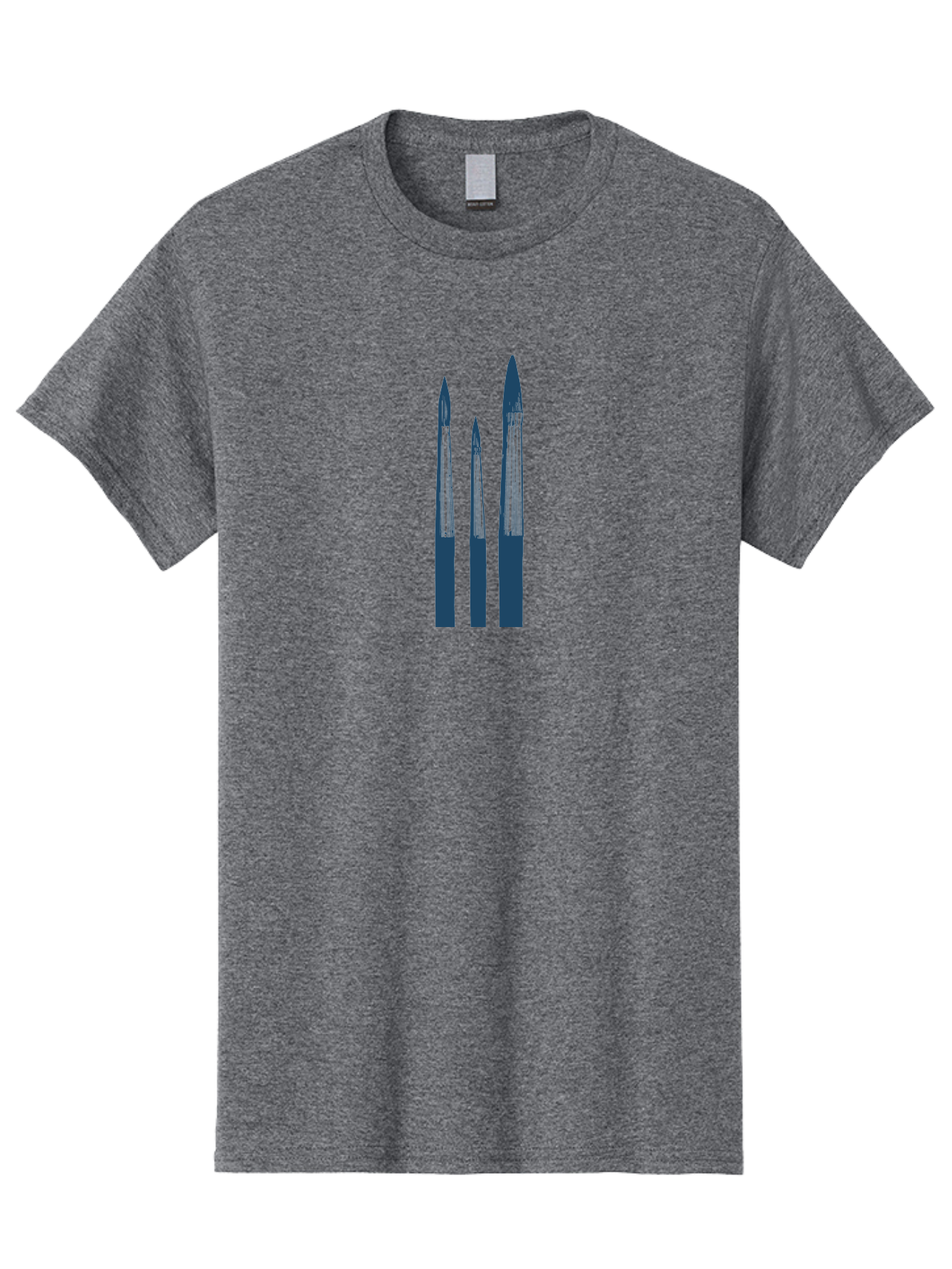 Artist Ink Brushes Men'S Graphic Tee, 100% Cotton, Comfortable Casual Summer Wear, Machine Washable, Nail Drill Bits, Beauty Tools, Nail Care, Precision Instruments, Salon Equipment, Manicure Accessories Aae119