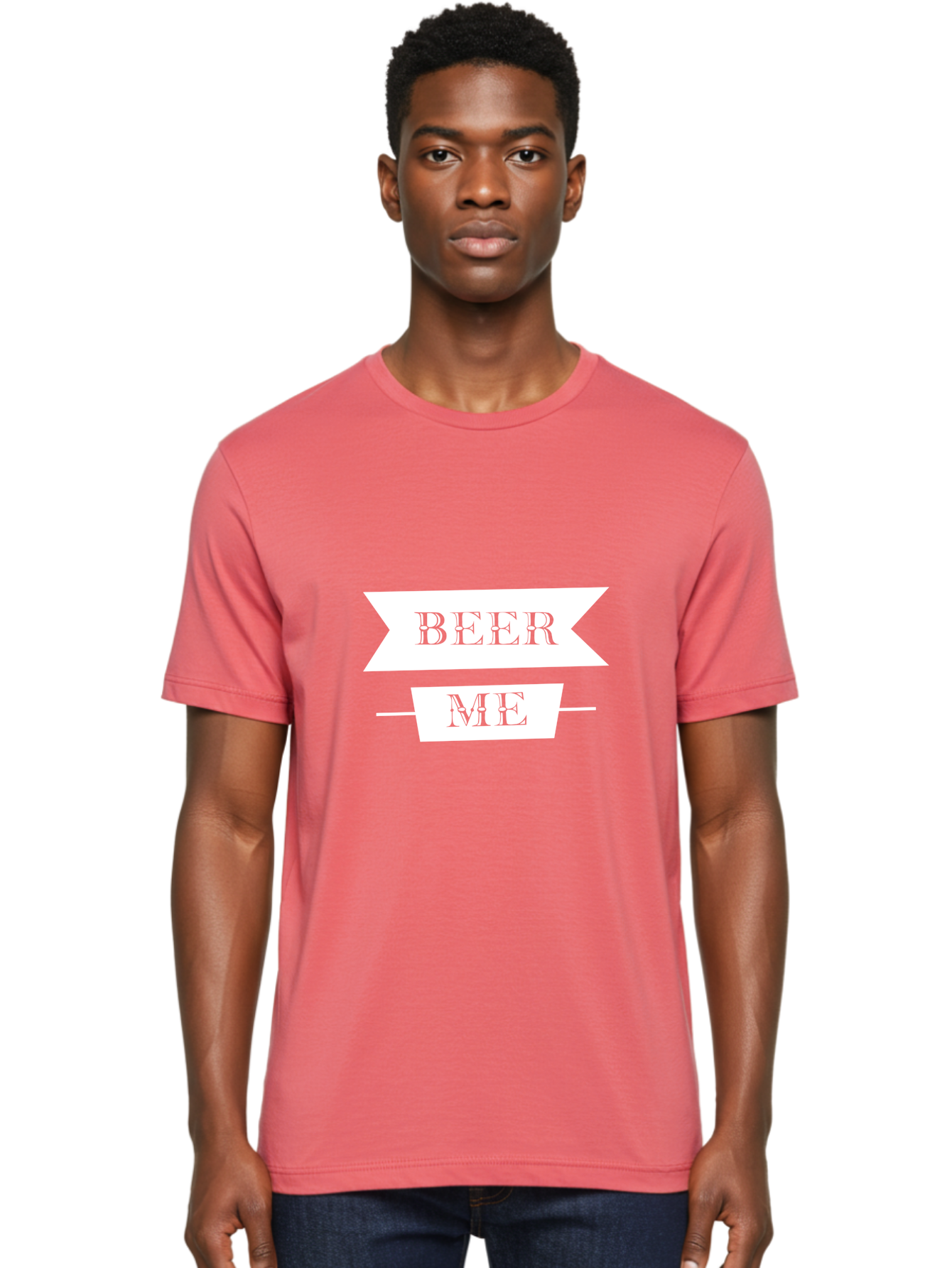 Beer Me Men'S Graphic Tee, 100% Cotton, Comfortable Casual Summer Wear, Machine Washable, Beer Invitation, Beer Request, Beer Lover, Beer Culture, Funny Beer Quote, Beer Me Sign, Humorous Phrase, Beer Enthusiast Aae134