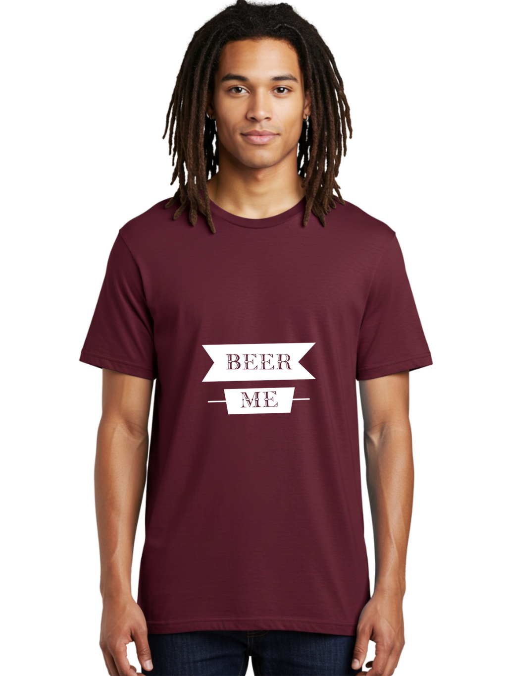 Beer Me Men'S Graphic Tee, 100% Cotton, Comfortable Casual Summer Wear, Machine Washable, Beer Invitation, Beer Request, Beer Lover, Beer Culture, Funny Beer Quote, Beer Me Sign, Humorous Phrase, Beer Enthusiast Aae134