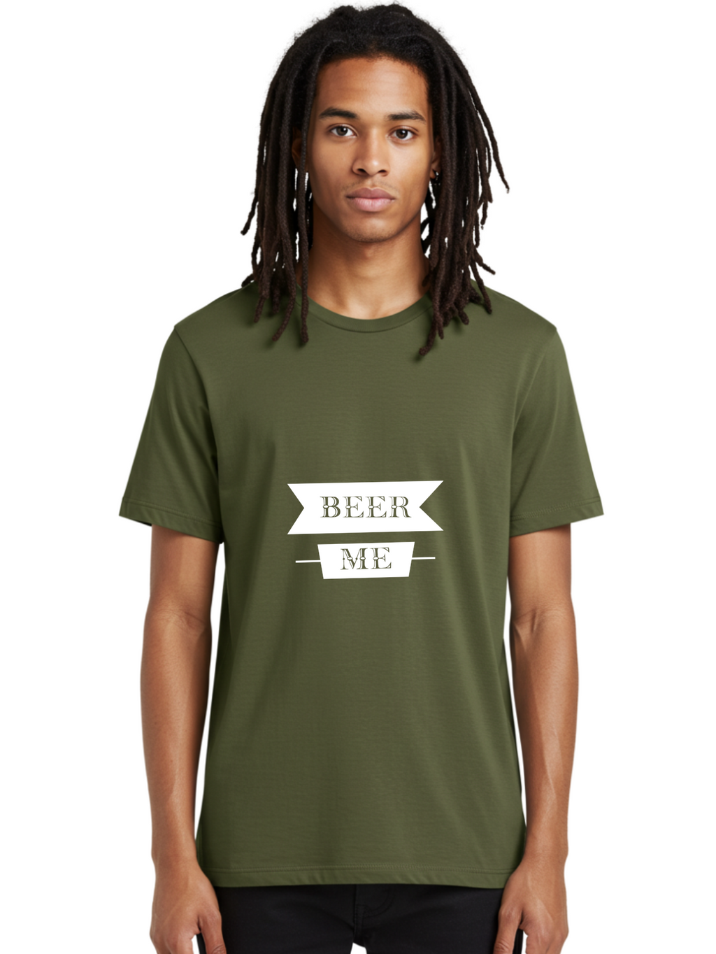 Beer Me Men'S Graphic Tee, 100% Cotton, Comfortable Casual Summer Wear, Machine Washable, Beer Invitation, Beer Request, Beer Lover, Beer Culture, Funny Beer Quote, Beer Me Sign, Humorous Phrase, Beer Enthusiast Aae134