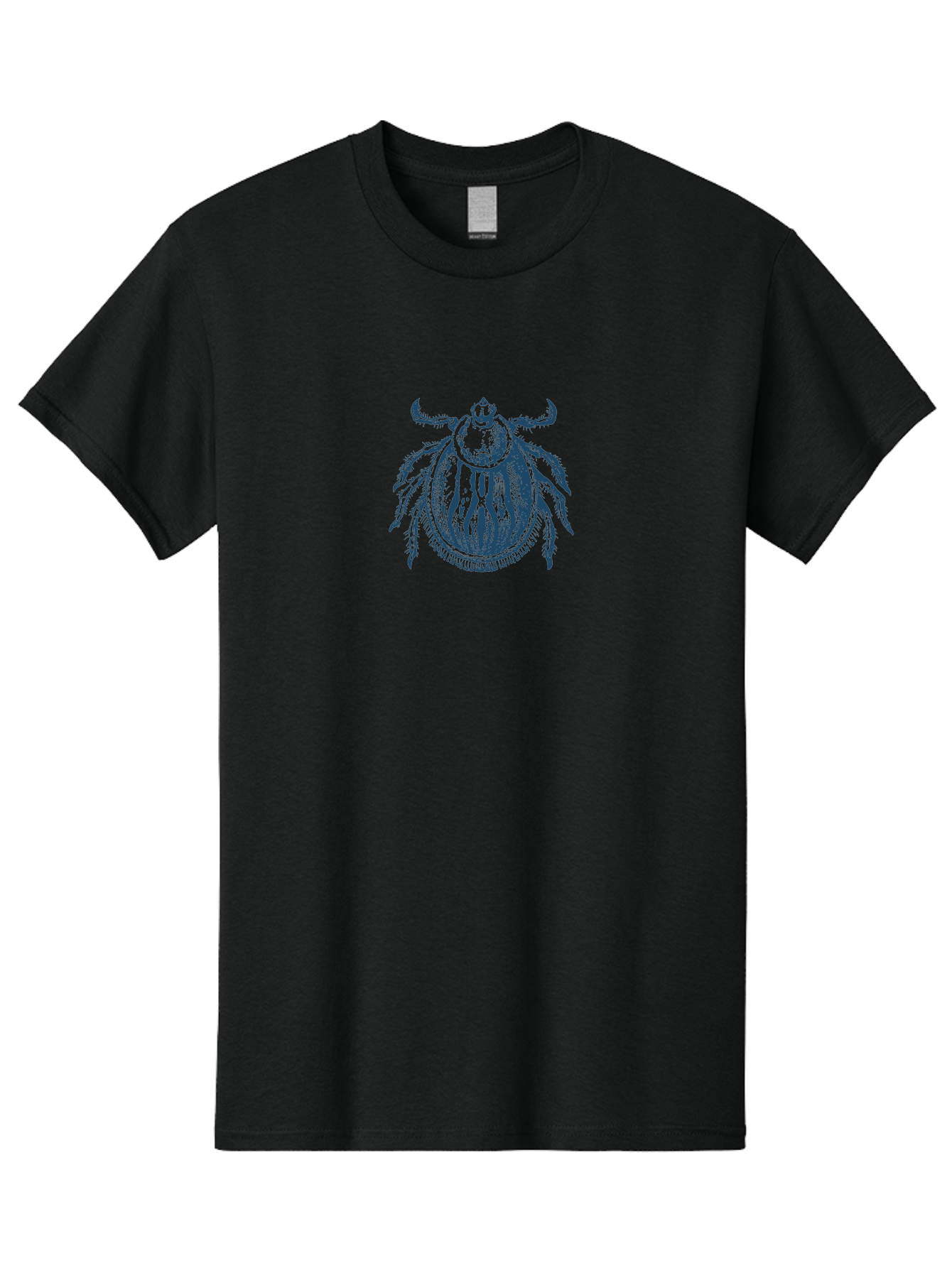 Beetle King Men'S Graphic Tee, 100% Cotton, Comfortable Casual Summer Wear, Machine Washable, Scarab Beetle Illustration, Insect Art, Vintage Style, Symbolic Insect, Ancient Egypt, Mystical Creature, Bug Design, Entomology, Beetle Icon, Aae135
