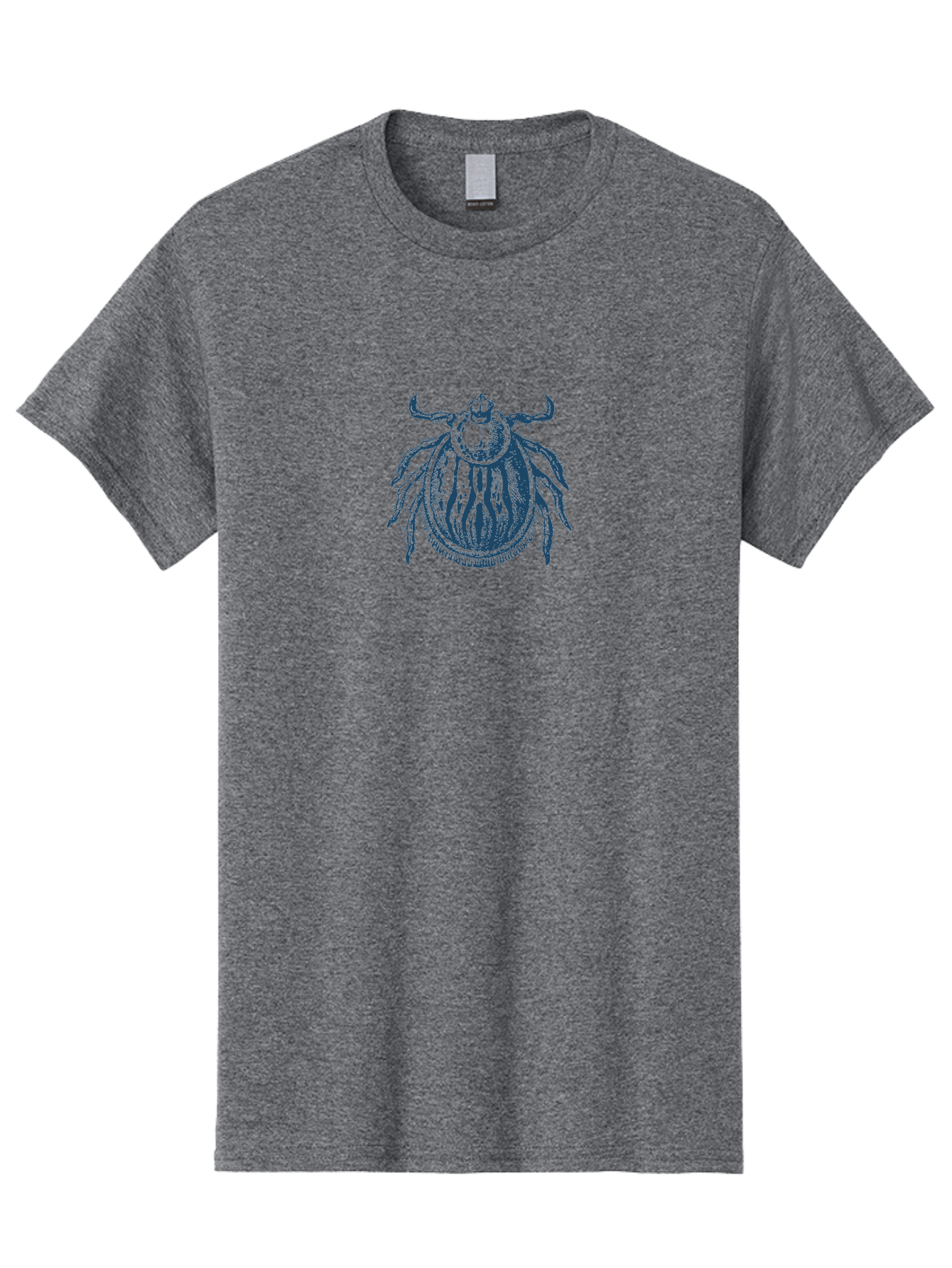 Beetle King Men'S Graphic Tee, 100% Cotton, Comfortable Casual Summer Wear, Machine Washable, Scarab Beetle Illustration, Insect Art, Vintage Style, Symbolic Insect, Ancient Egypt, Mystical Creature, Bug Design, Entomology, Beetle Icon, Aae135