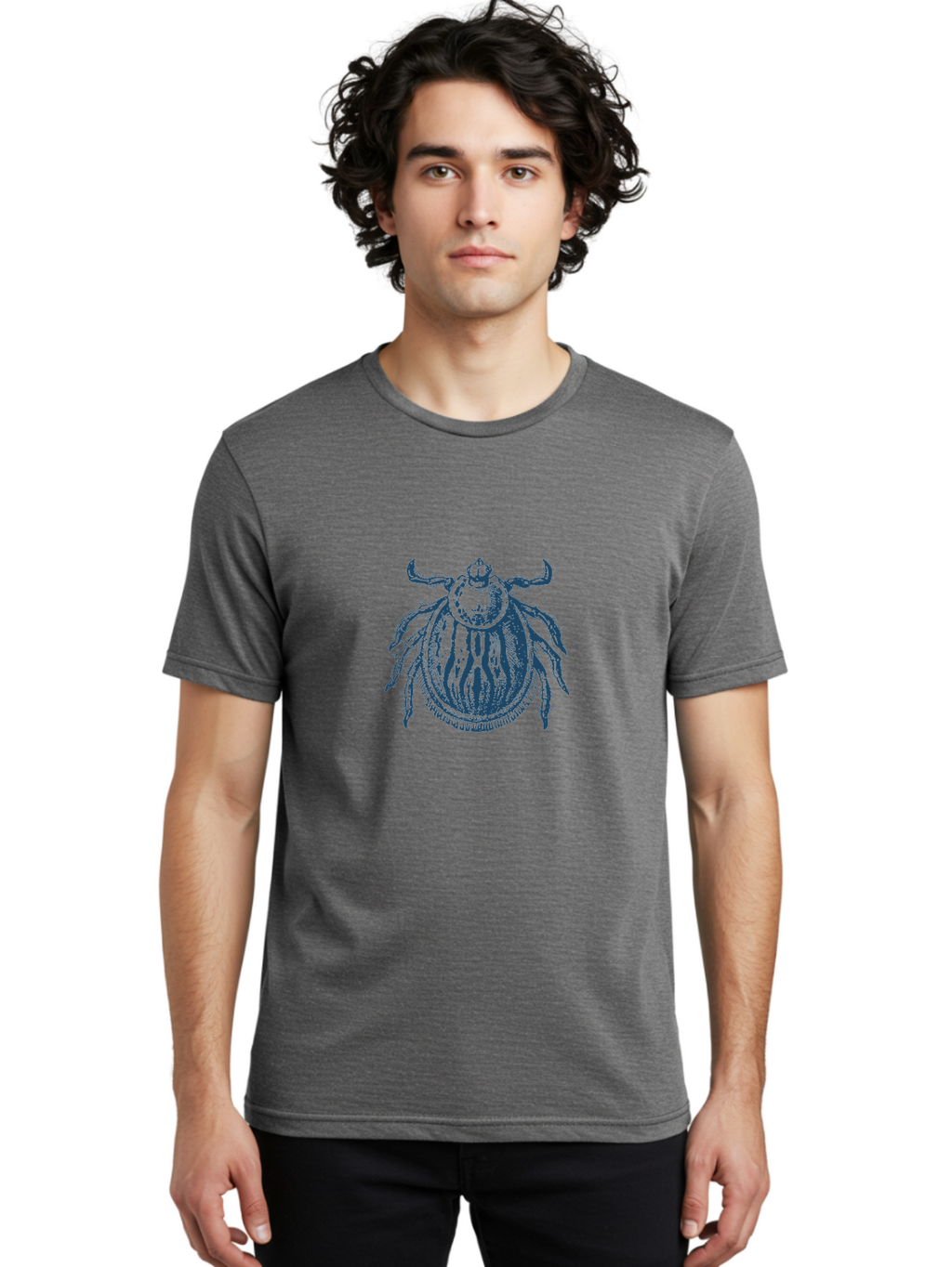 Beetle King Men'S Graphic Tee, 100% Cotton, Comfortable Casual Summer Wear, Machine Washable, Scarab Beetle Illustration, Insect Art, Vintage Style, Symbolic Insect, Ancient Egypt, Mystical Creature, Bug Design, Entomology, Beetle Icon, Aae135