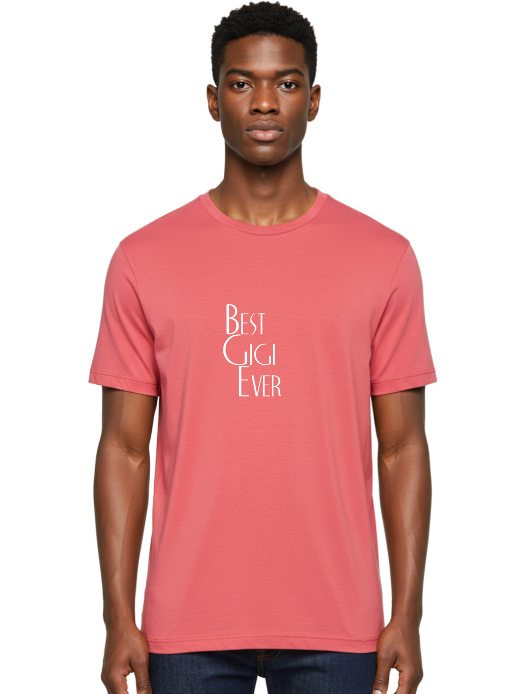 Best Gigi Ever-01 Men'S Graphic Tee, 100% Cotton, Comfortable Casual Summer Wear, Machine Washable, Gig Life, Concert Vibes, Live Music, Best Concert Ever, Event Promotion, Music Festival, Entertainment Aae136