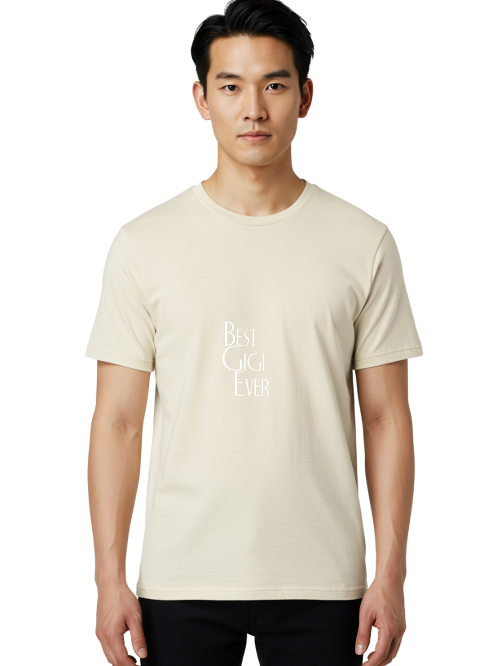 Best Gigi Ever-01 Men'S Graphic Tee, 100% Cotton, Comfortable Casual Summer Wear, Machine Washable, Gig Life, Concert Vibes, Live Music, Best Concert Ever, Event Promotion, Music Festival, Entertainment Aae136